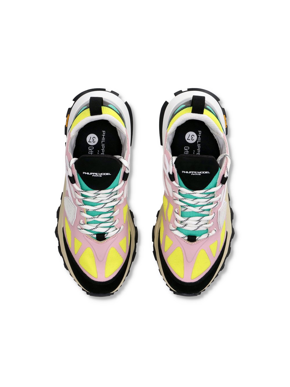 Baskets rocx running PHILIPPE MODEL Yellow