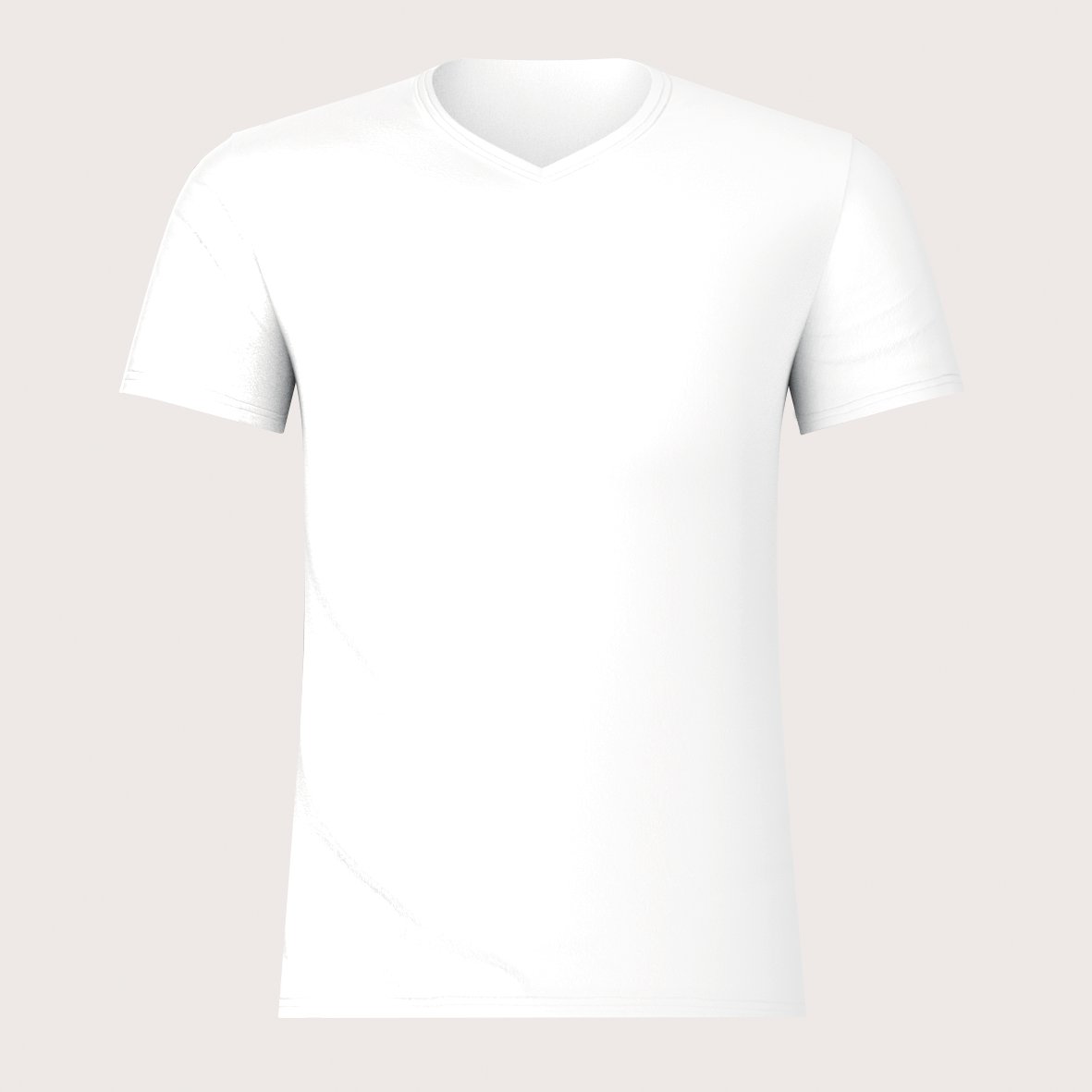 Tee-shirt col v EMINENCE Blanc
