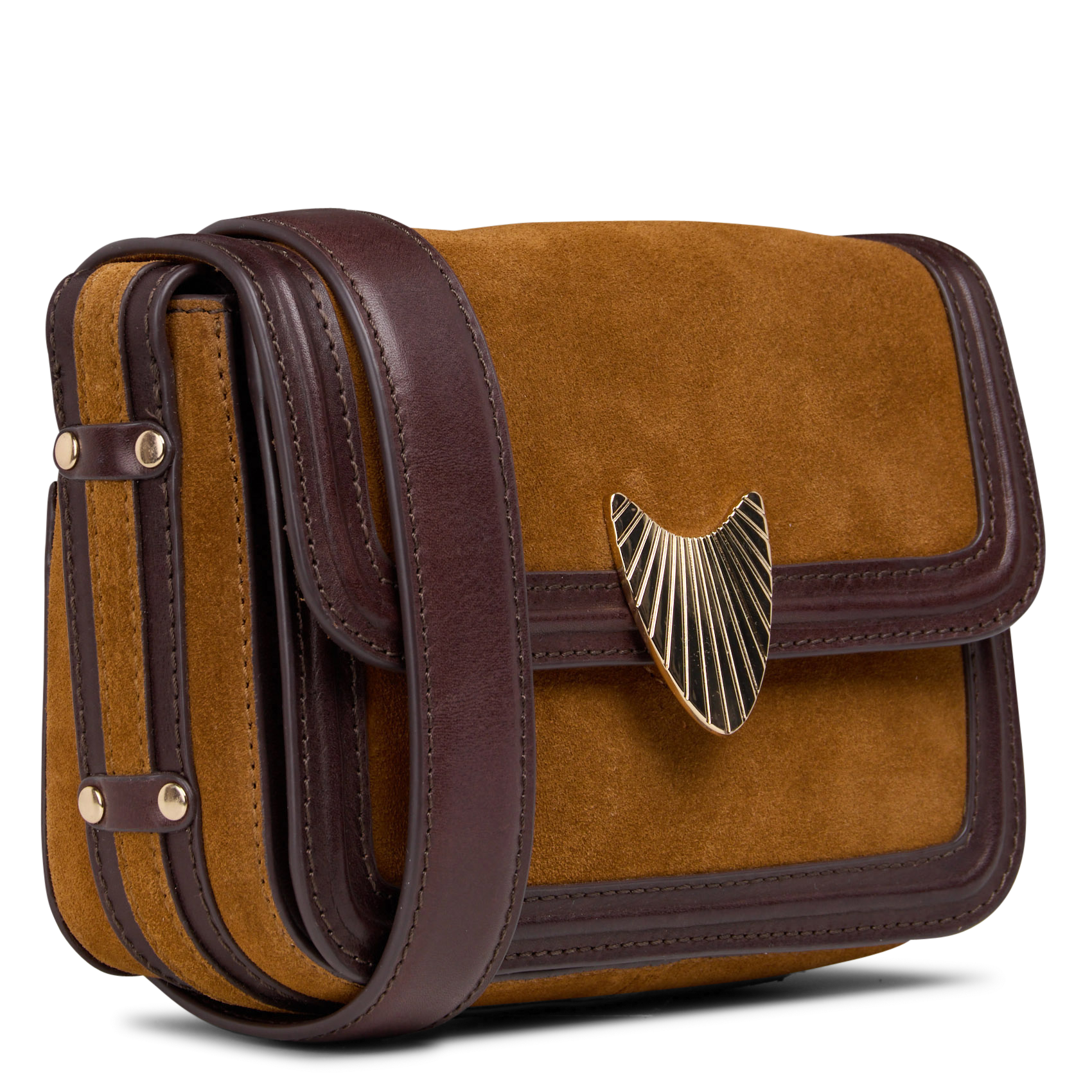 Dori leather shoulder bag Beige