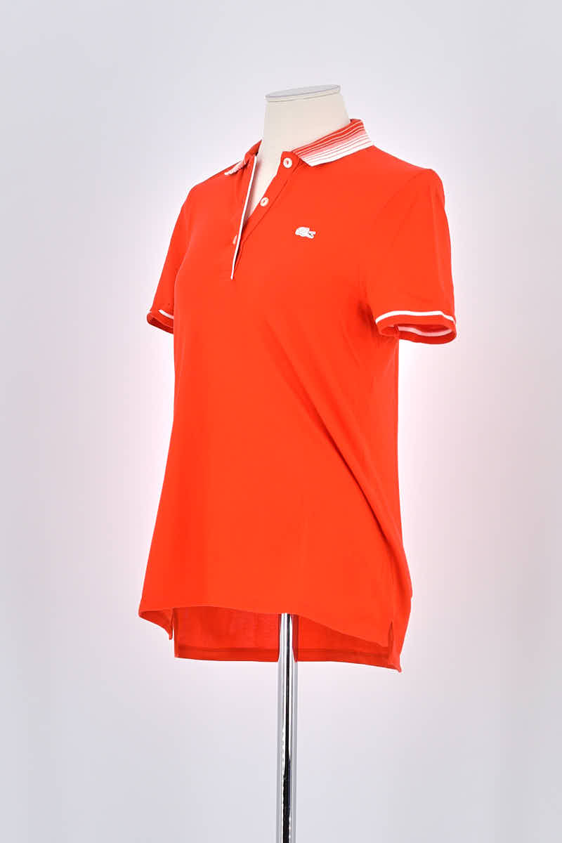 Polo shirt LACOSTE - SECONDE MAIN Orange