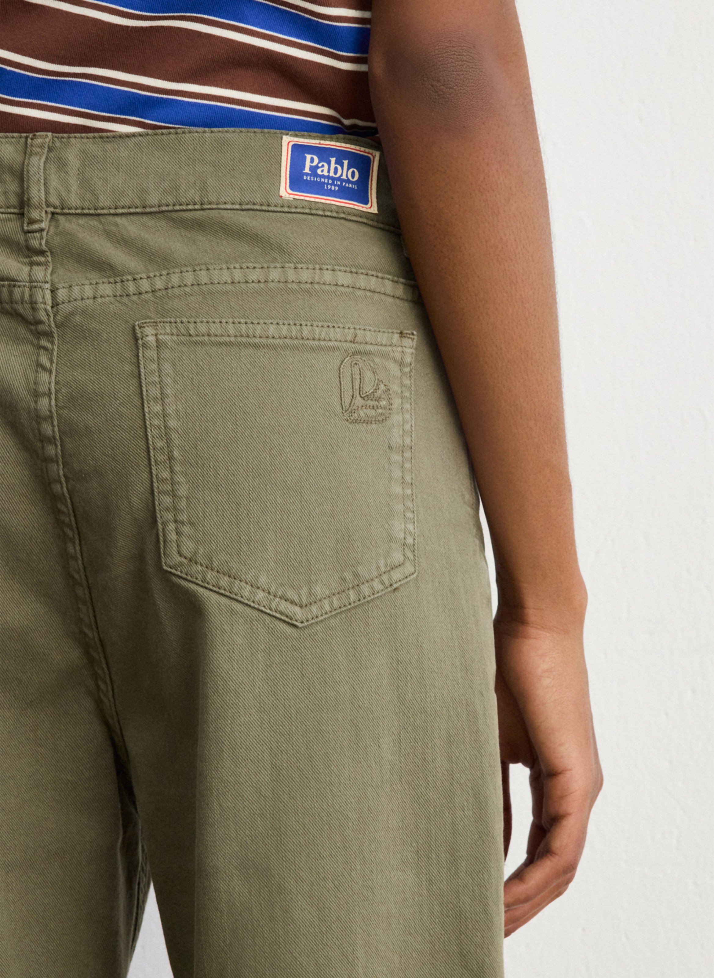 Bundfaltenhose PABLO Khaki