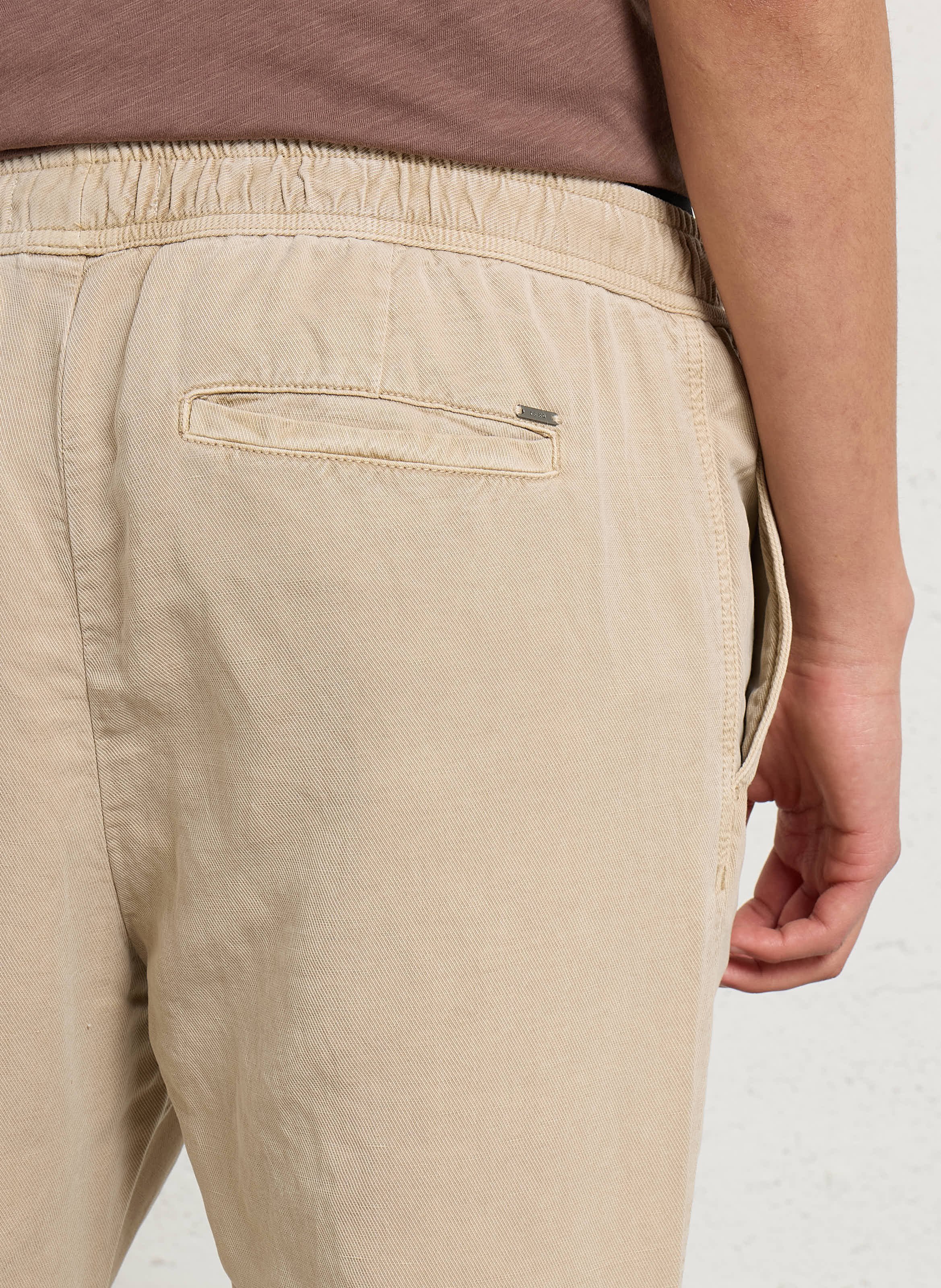 Bundfaltenhose IKKS Beige