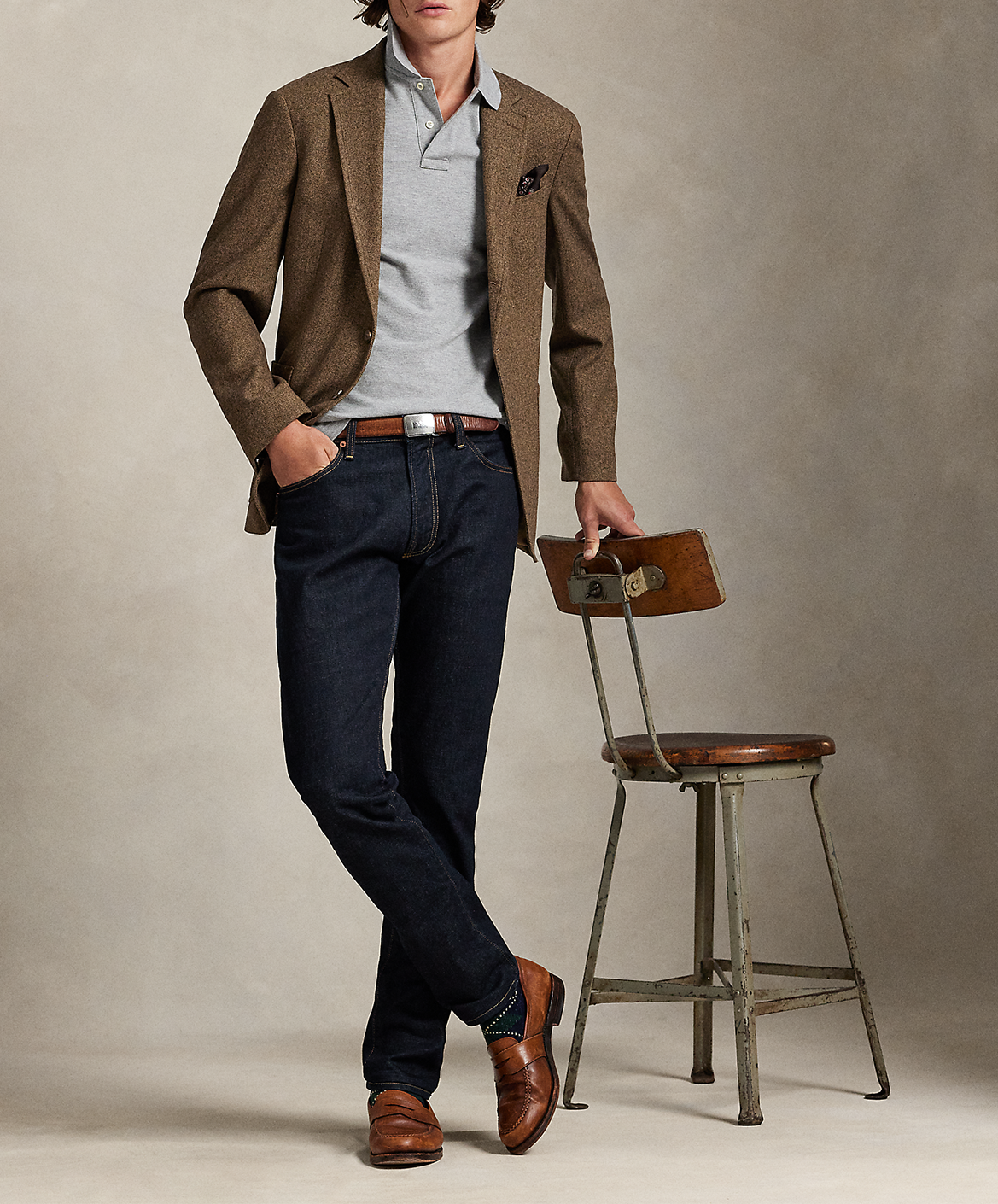 Cotton polo shirt POLO RALPH LAUREN Grey