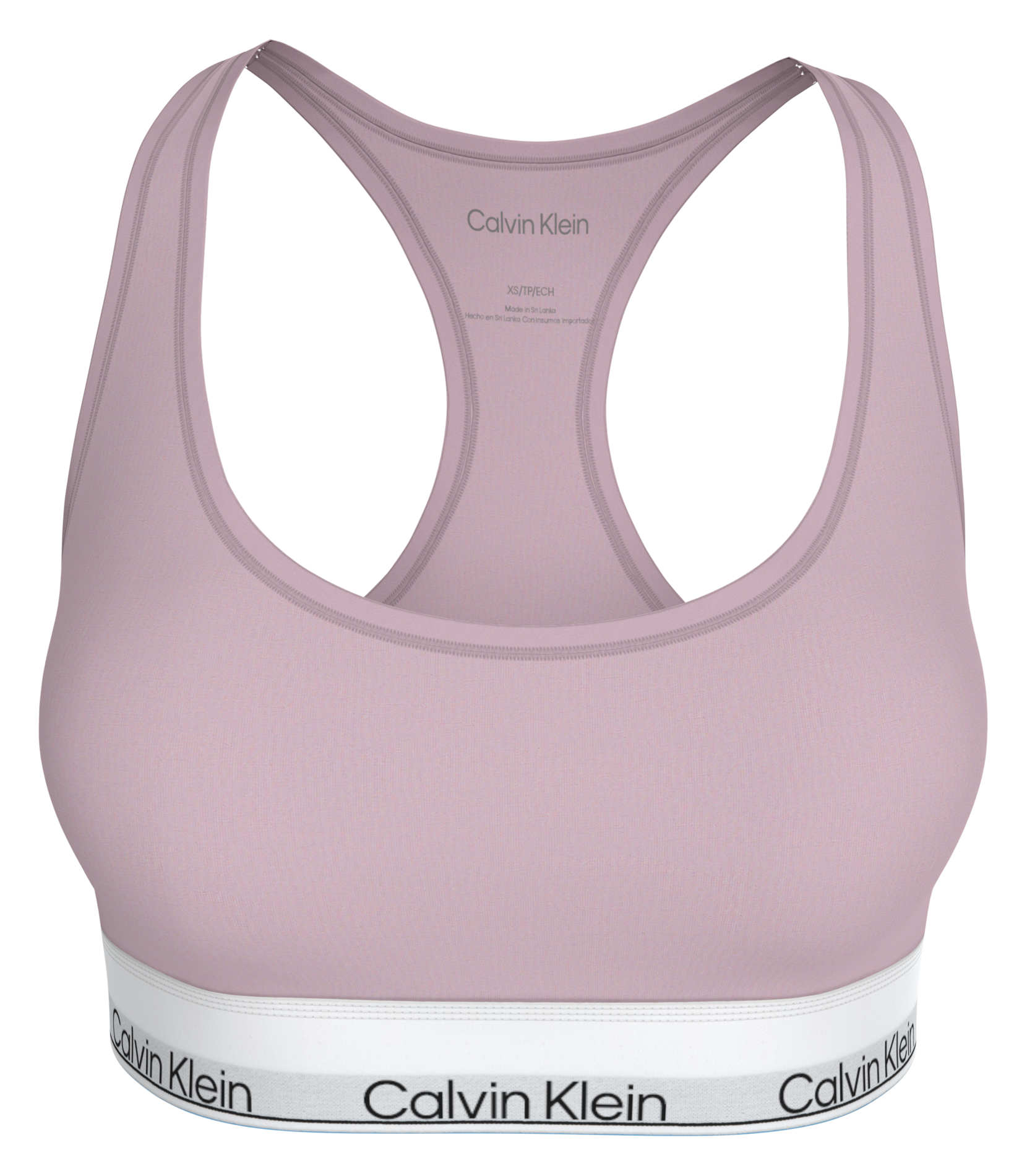Brassière en coton mélangé CALVIN KLEIN UNDERWEAR Rose