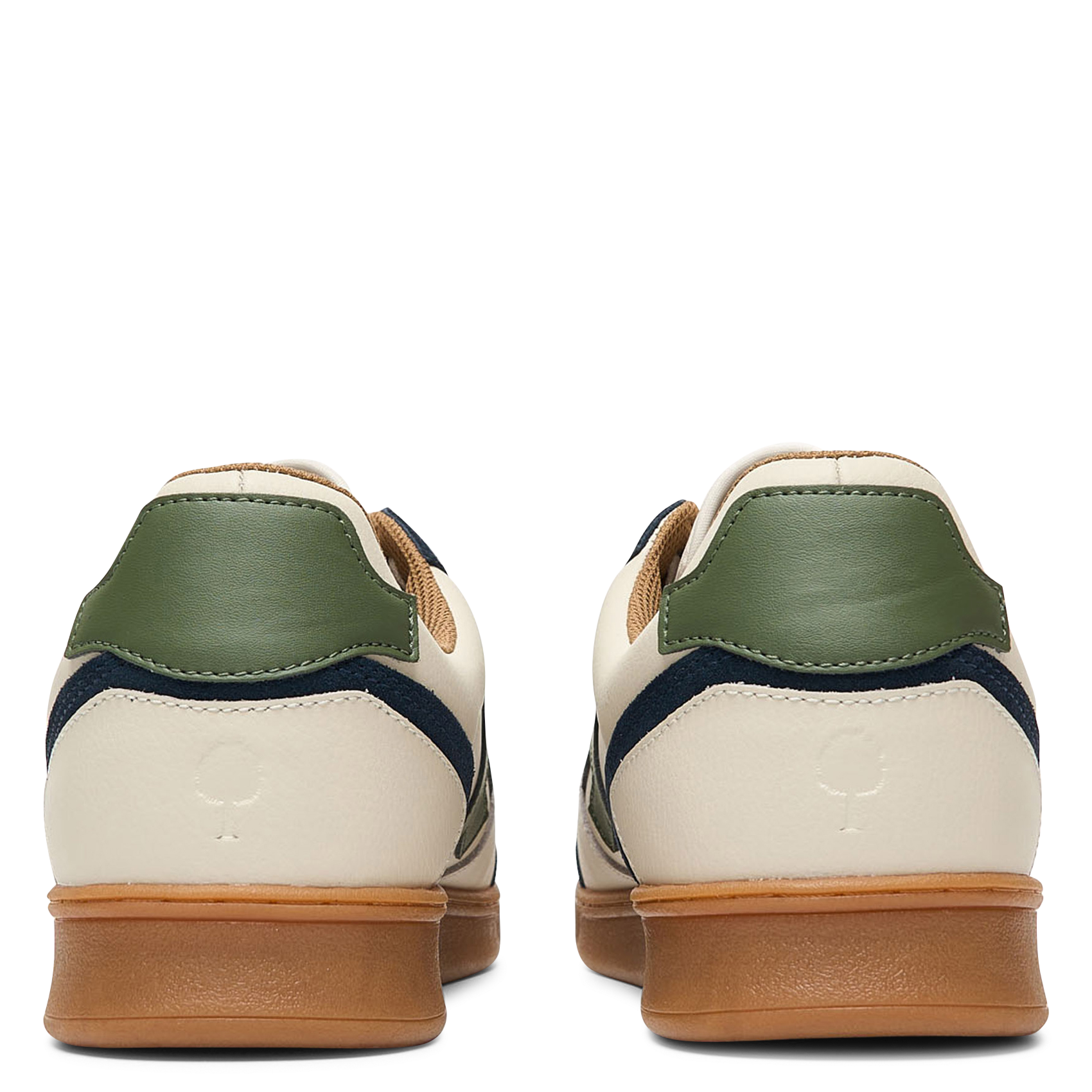 Leather low-top sneakers FAGUO Green