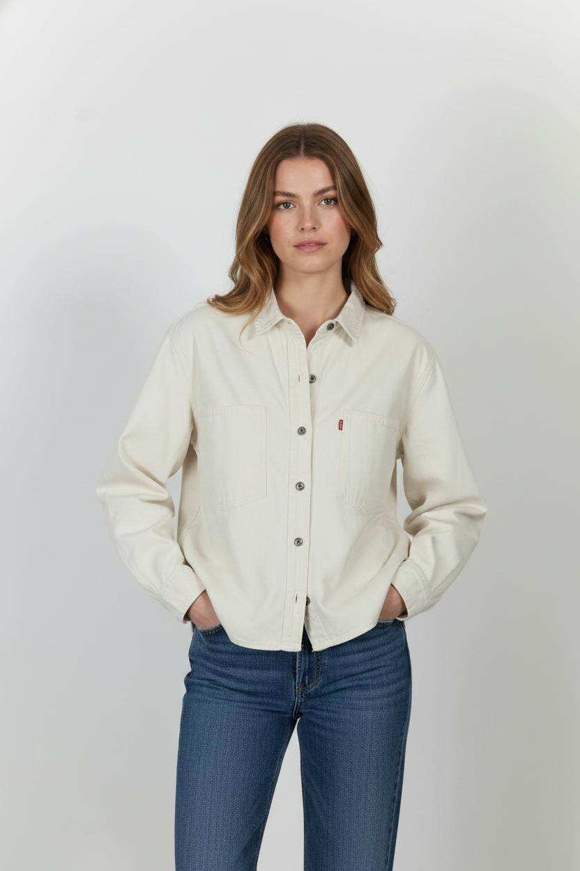 Denim jacket LEVI'S - Seconde main Beige