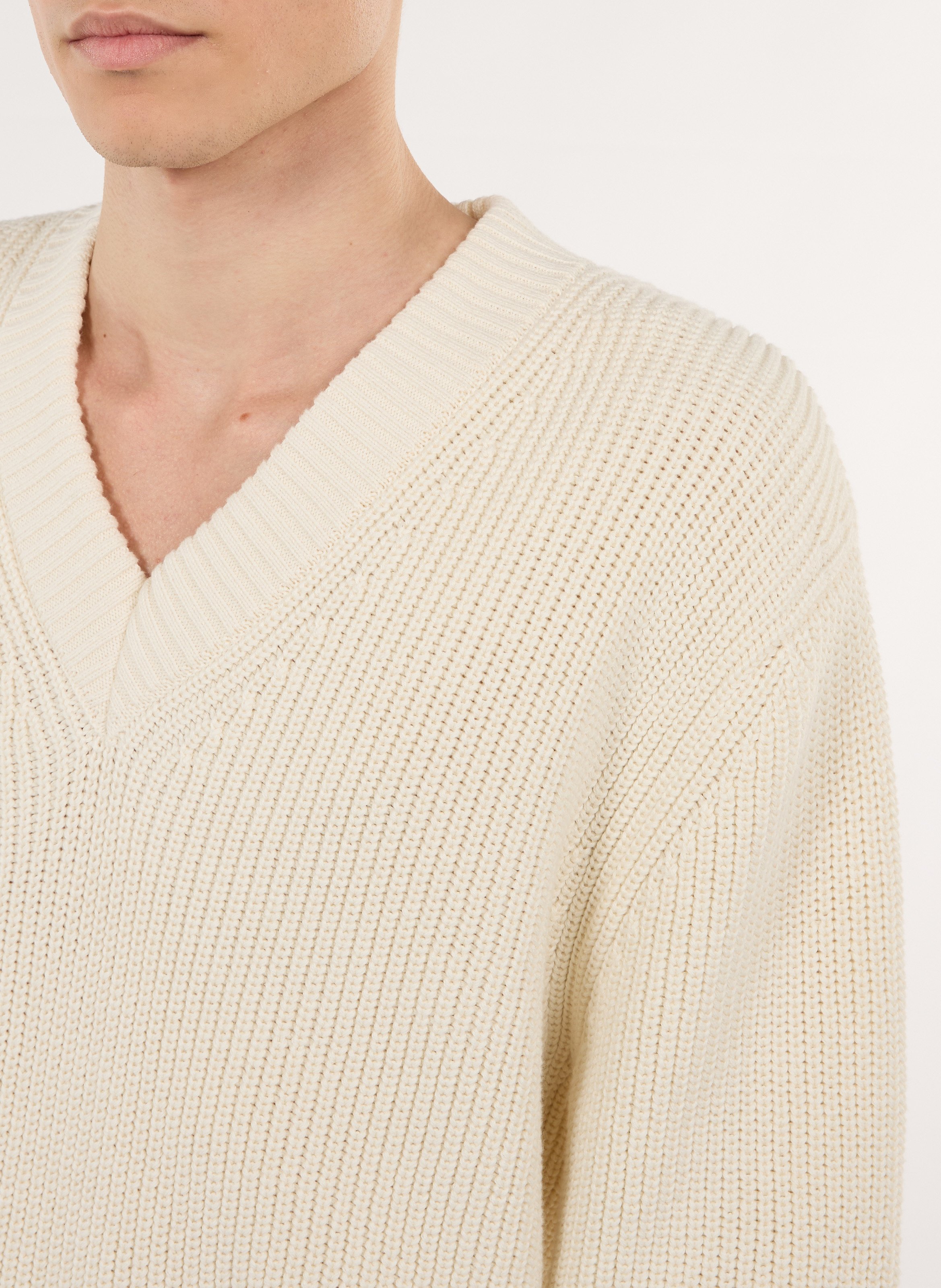 Baumwollpullover SAISON 1865 Beige
