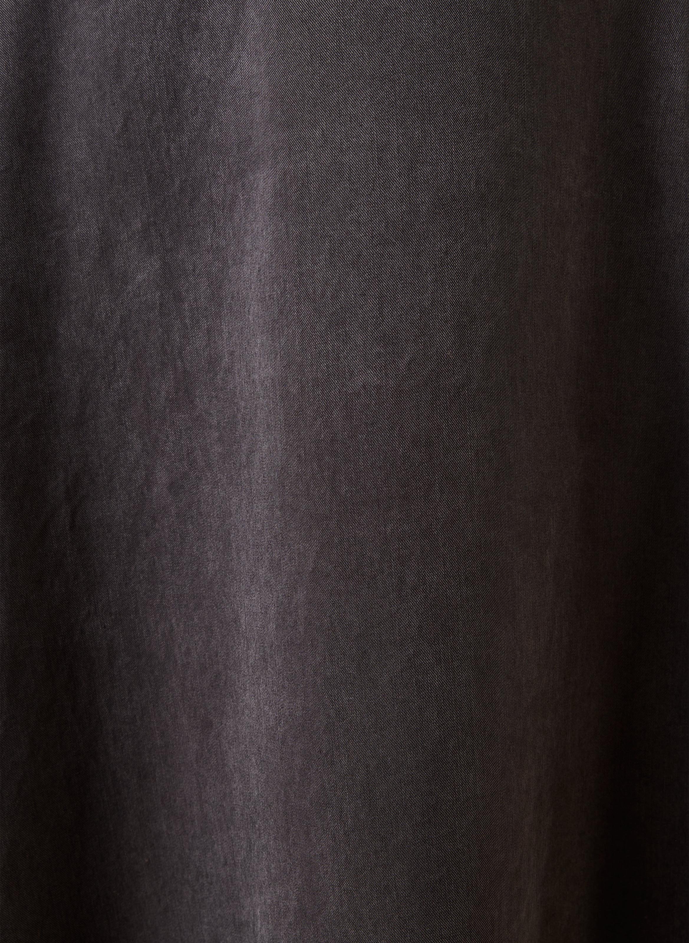 Long flared skirt LA FEE MARABOUTEE Grey