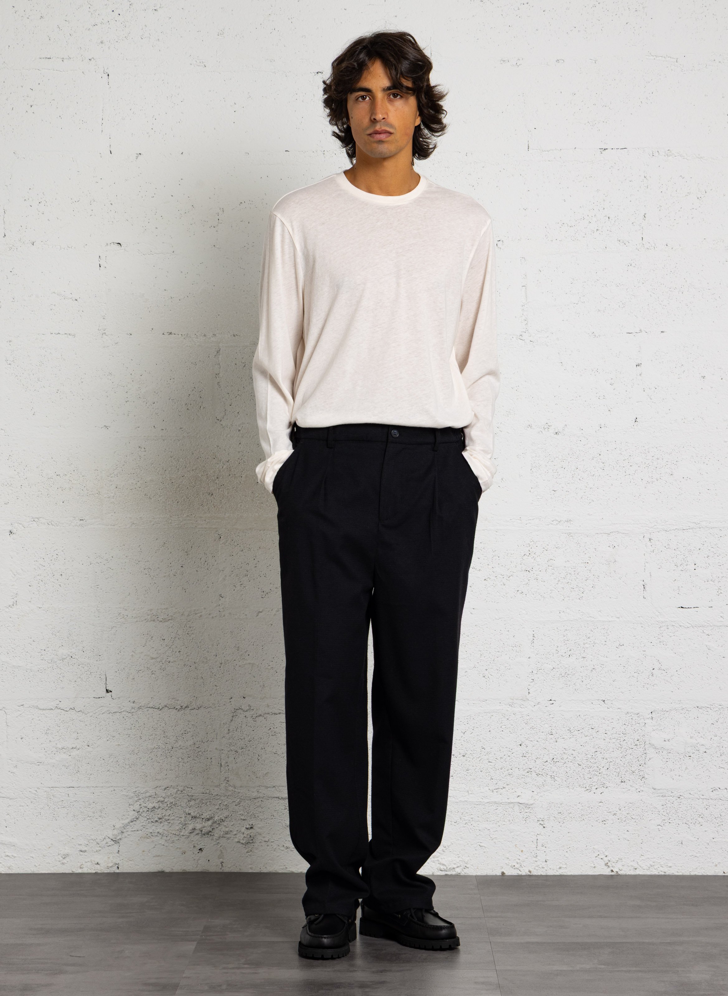 Wide-leg pants CASUAL FRIDAY Blue