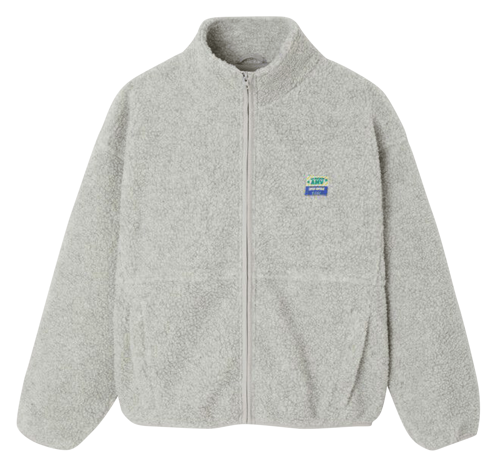 Zip-up fleece jacket HOKTOWN Polaire chine