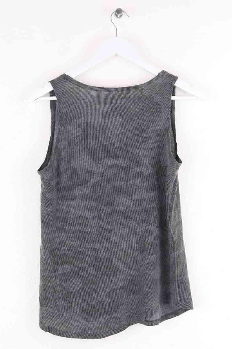 Azawood sleeveless top MAJESTIC FILATURES - SECONDE MAIN Grey