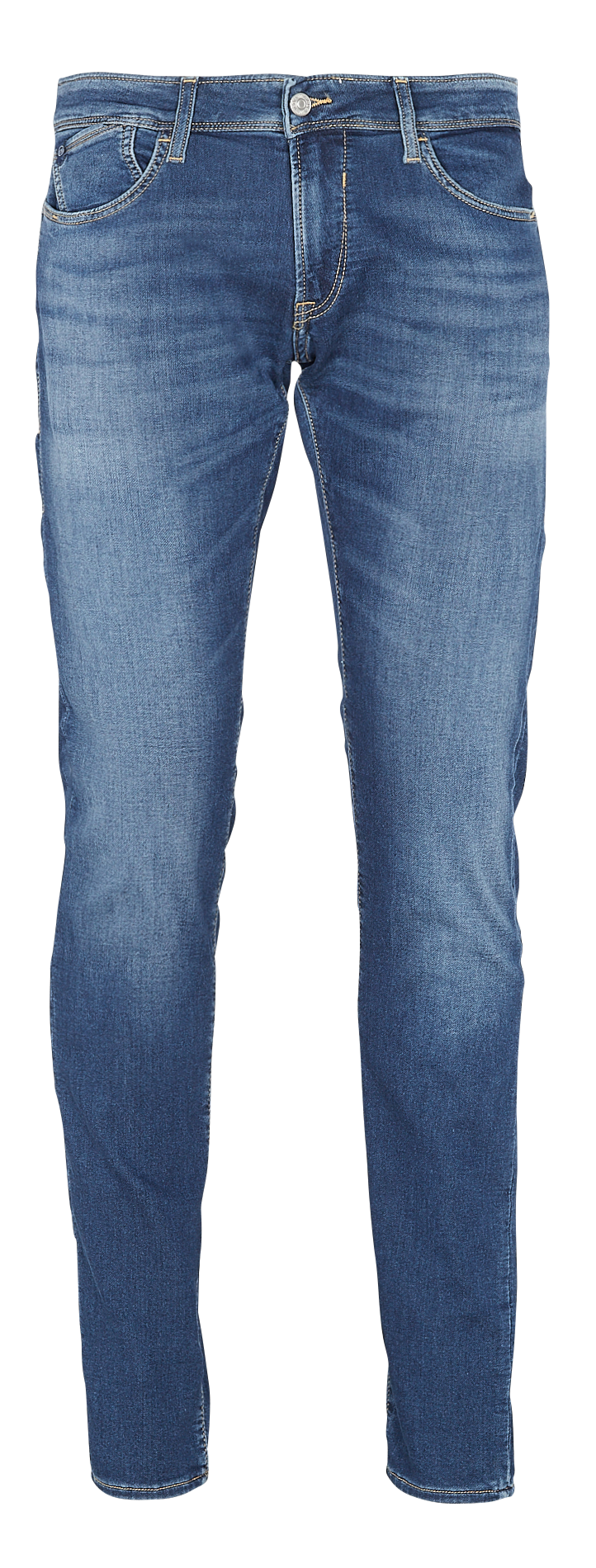 Jean slim fit en denim de coton LE TEMPS DES CERISES Bleu