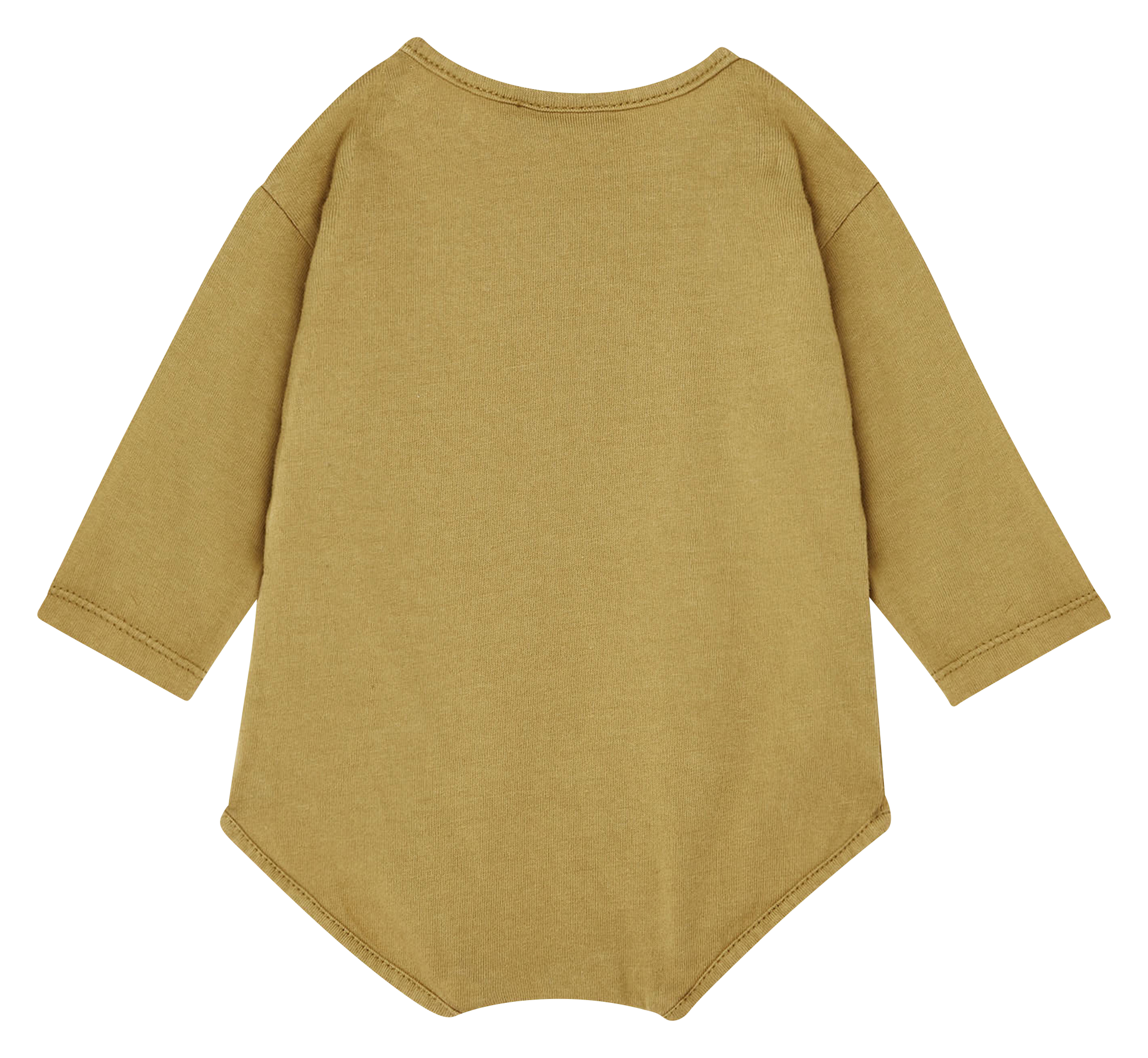 Body col rond imprimé en coton bio  THE CAMPAMENTO Vert