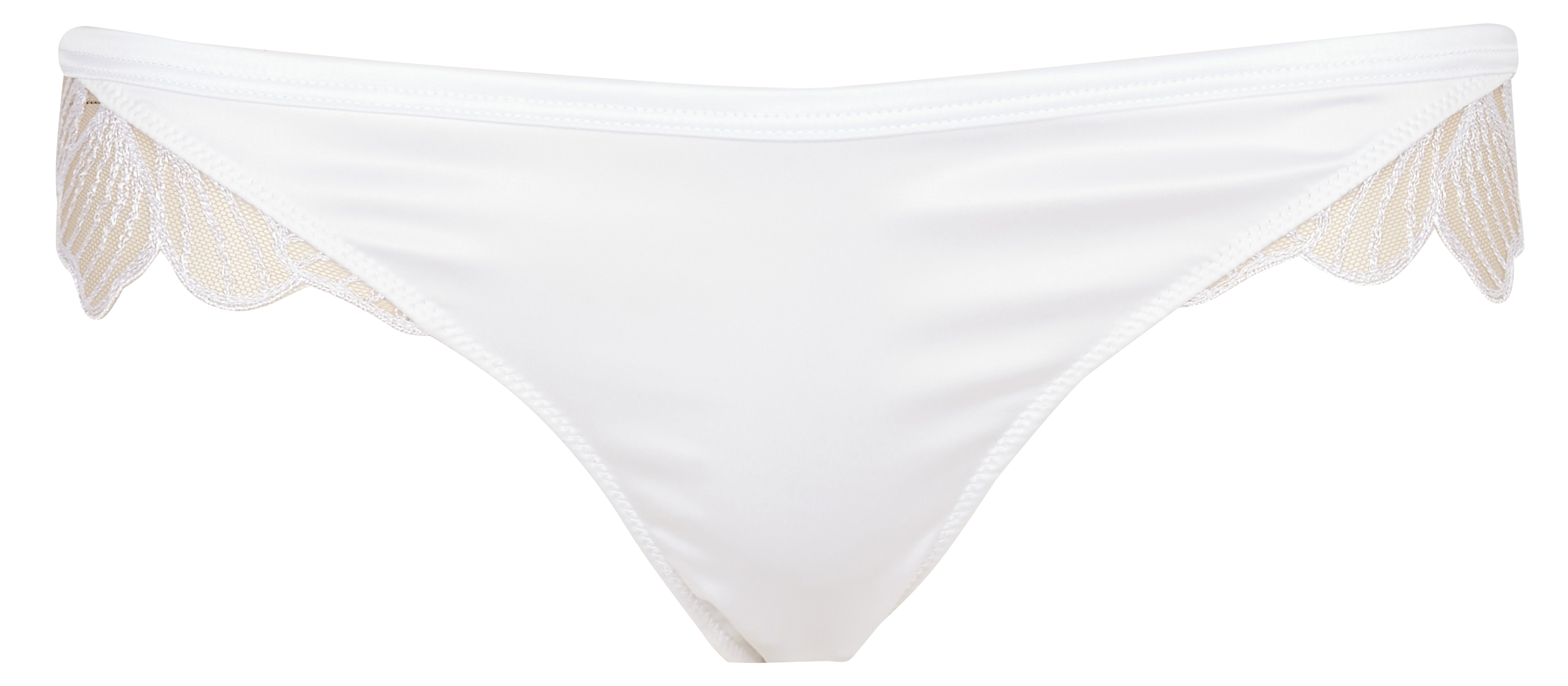 Tangaslip met borduursel CHICHI CASTELNANGO Wit