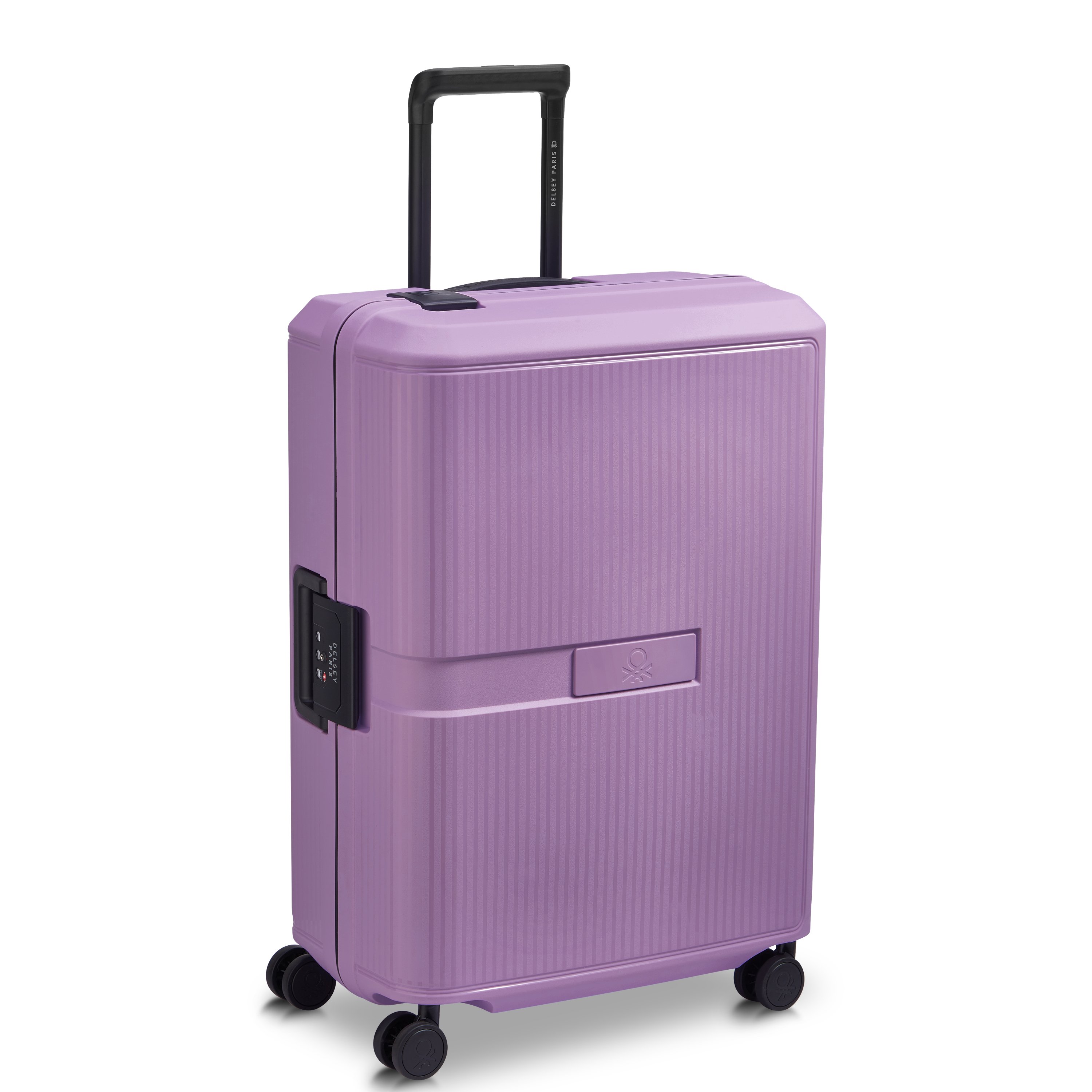 Rigid hold suitcase DELSEY PARIS Purple
