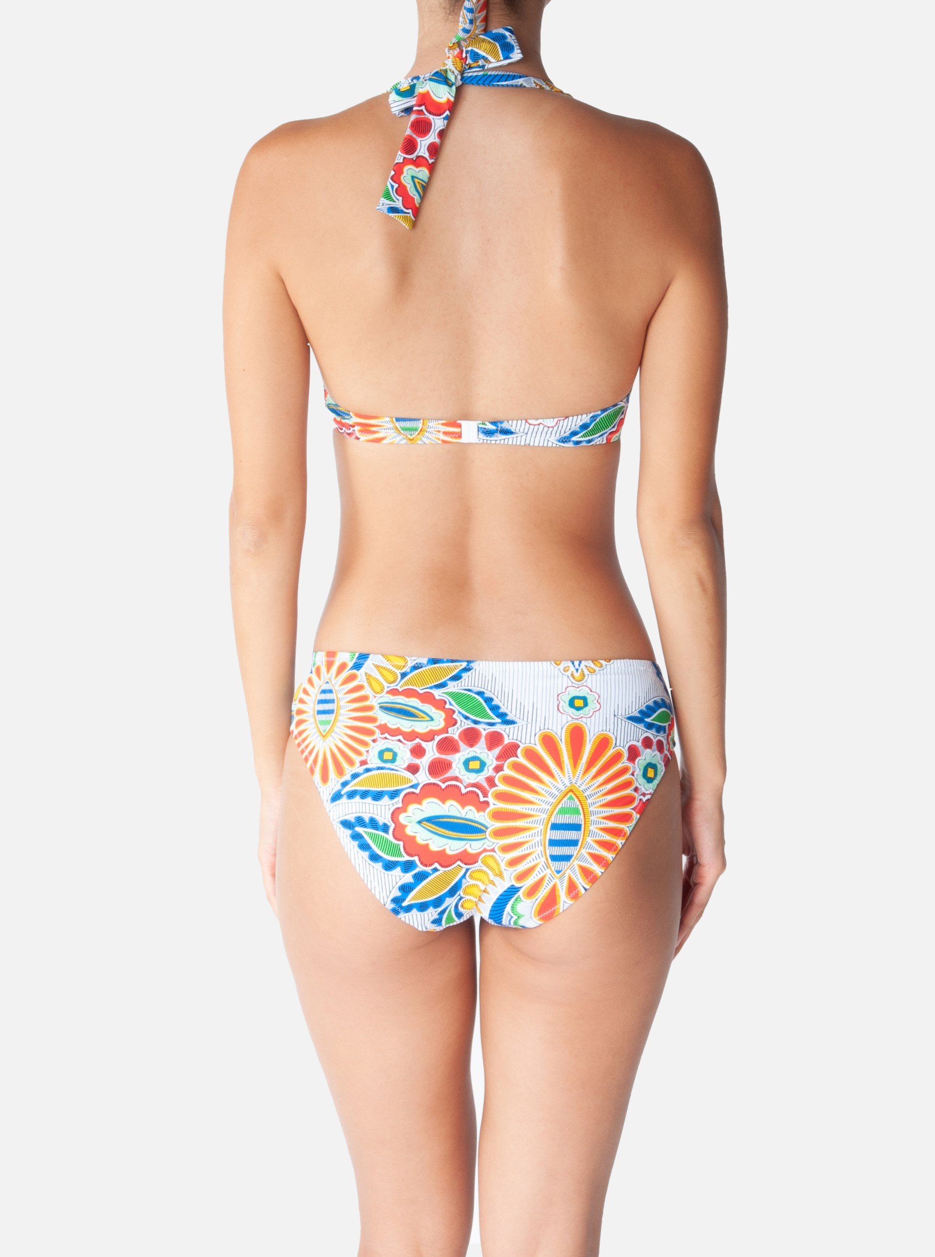 Bandeau bikini top HUIT Multicolored