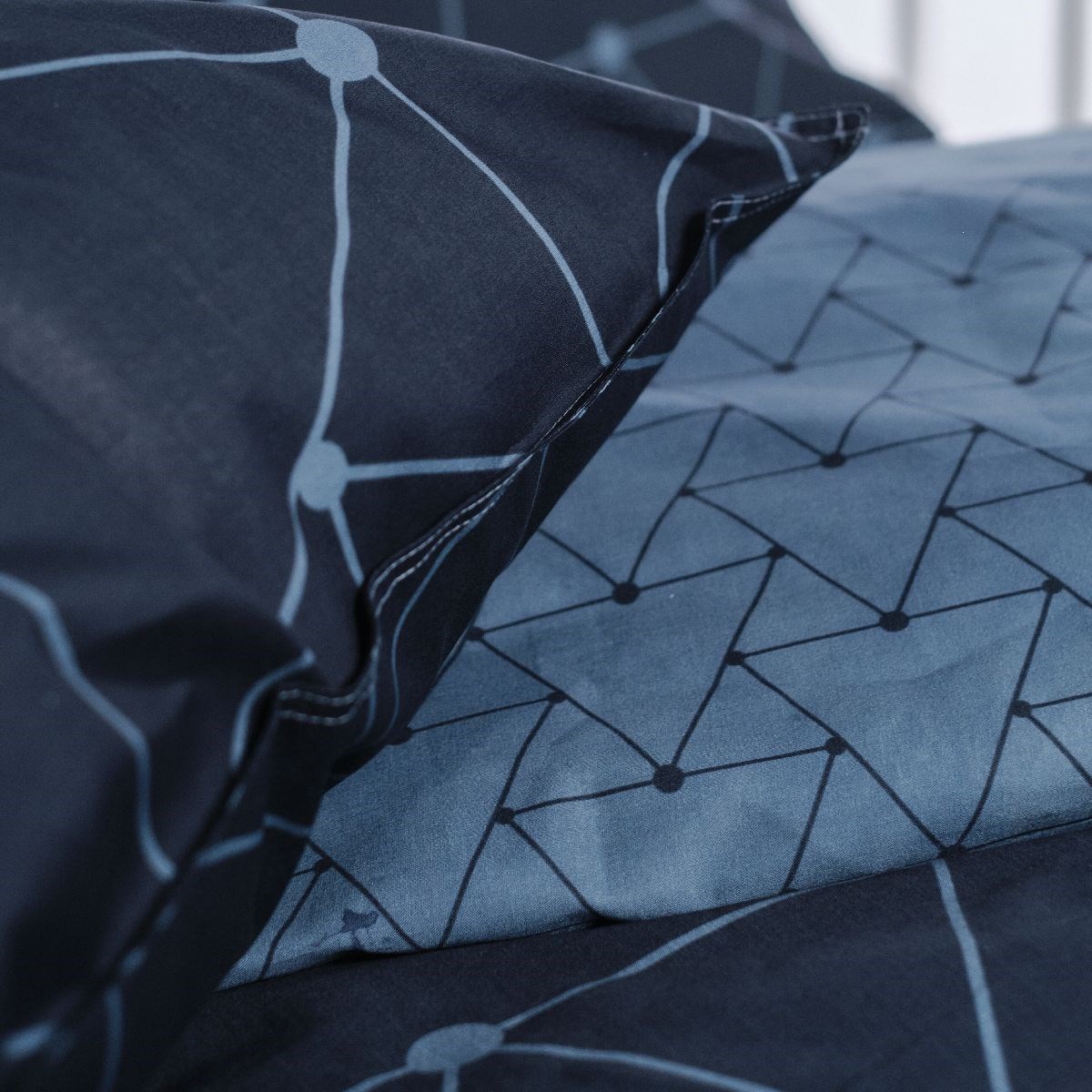 Cotton bedding set TODAY LINGE DE MAISON Blue