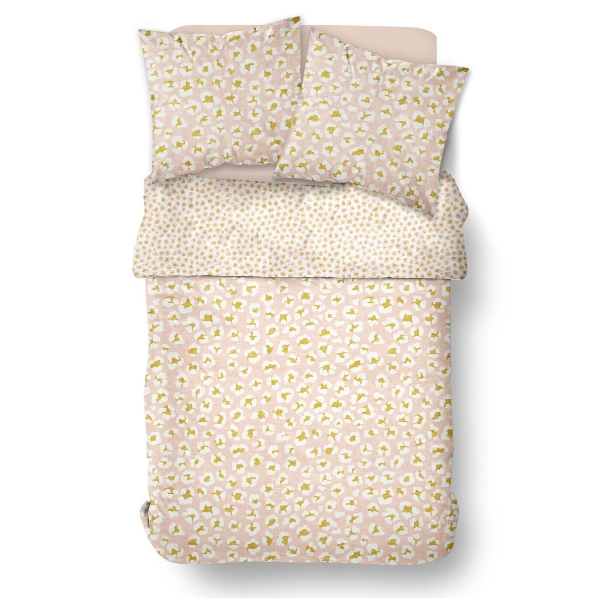 Printed cotton bed set TODAY LINGE DE MAISON Pink