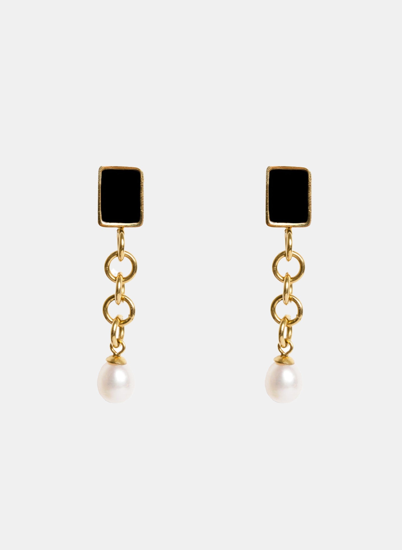Zaniah - pierced earrings in stainless steel AEC Paris
