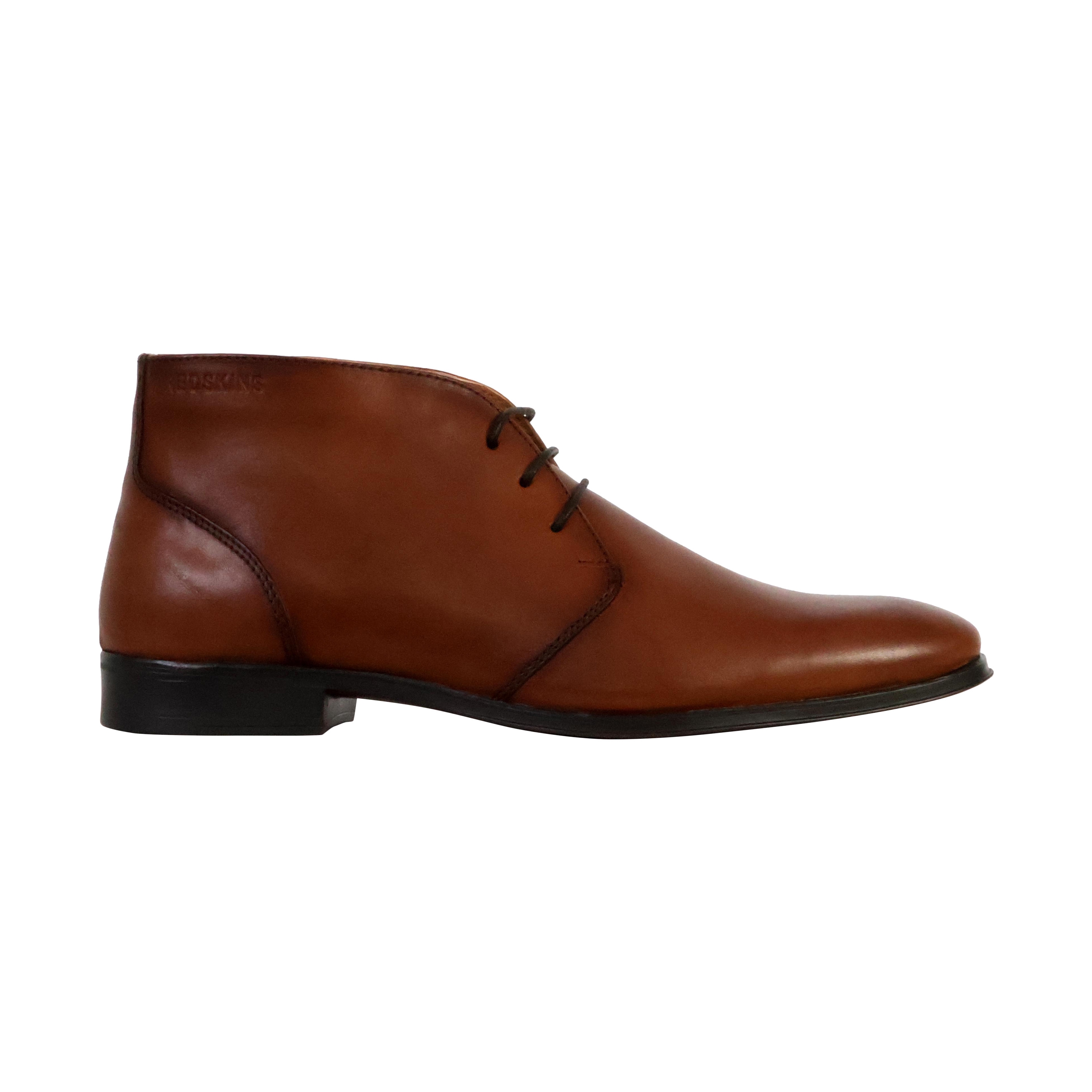 Leather ankle boot REDSKINS Brown