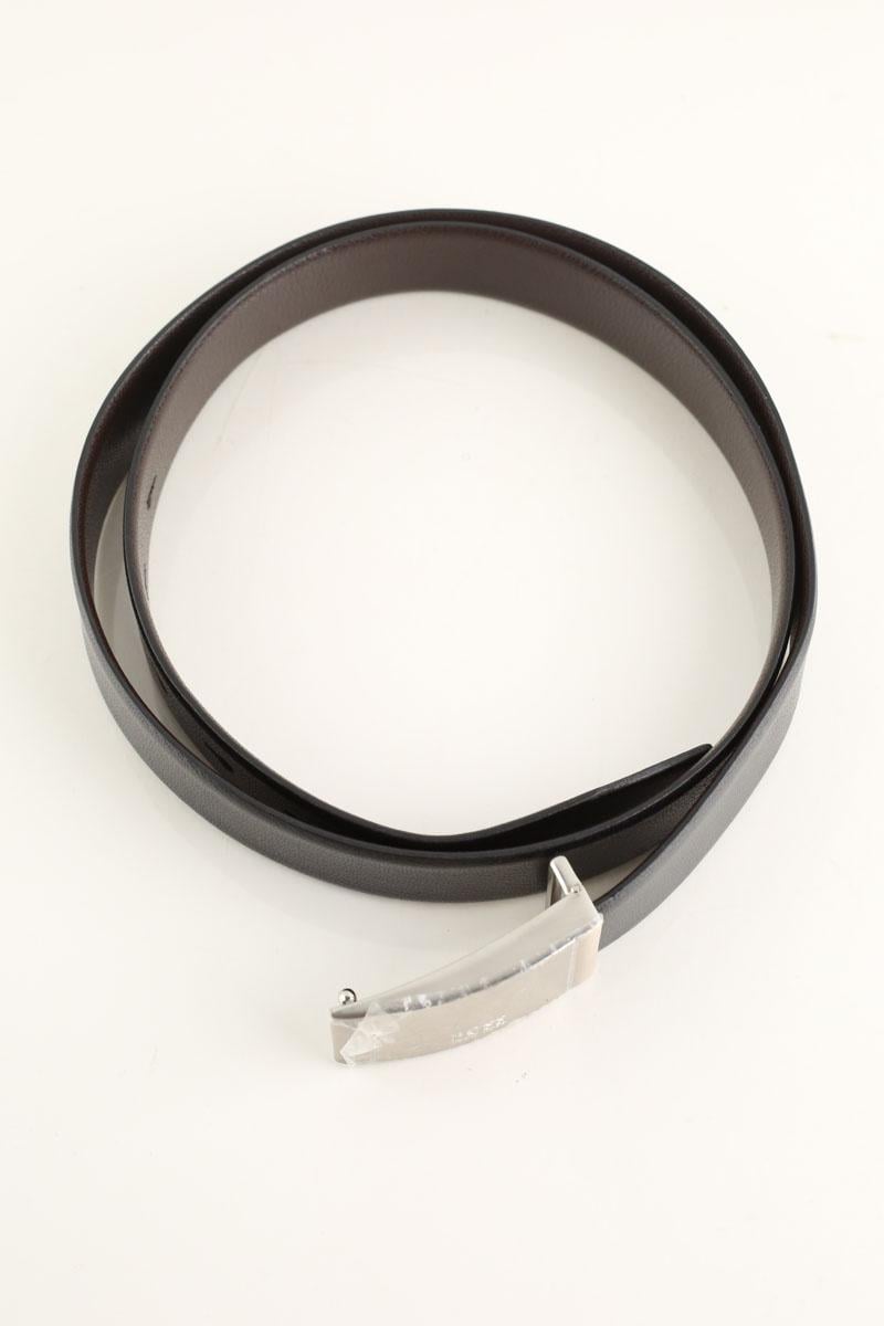 - Buckle closure. - Width: 3 cm.  BOSS - SECONDE MAIN Brown