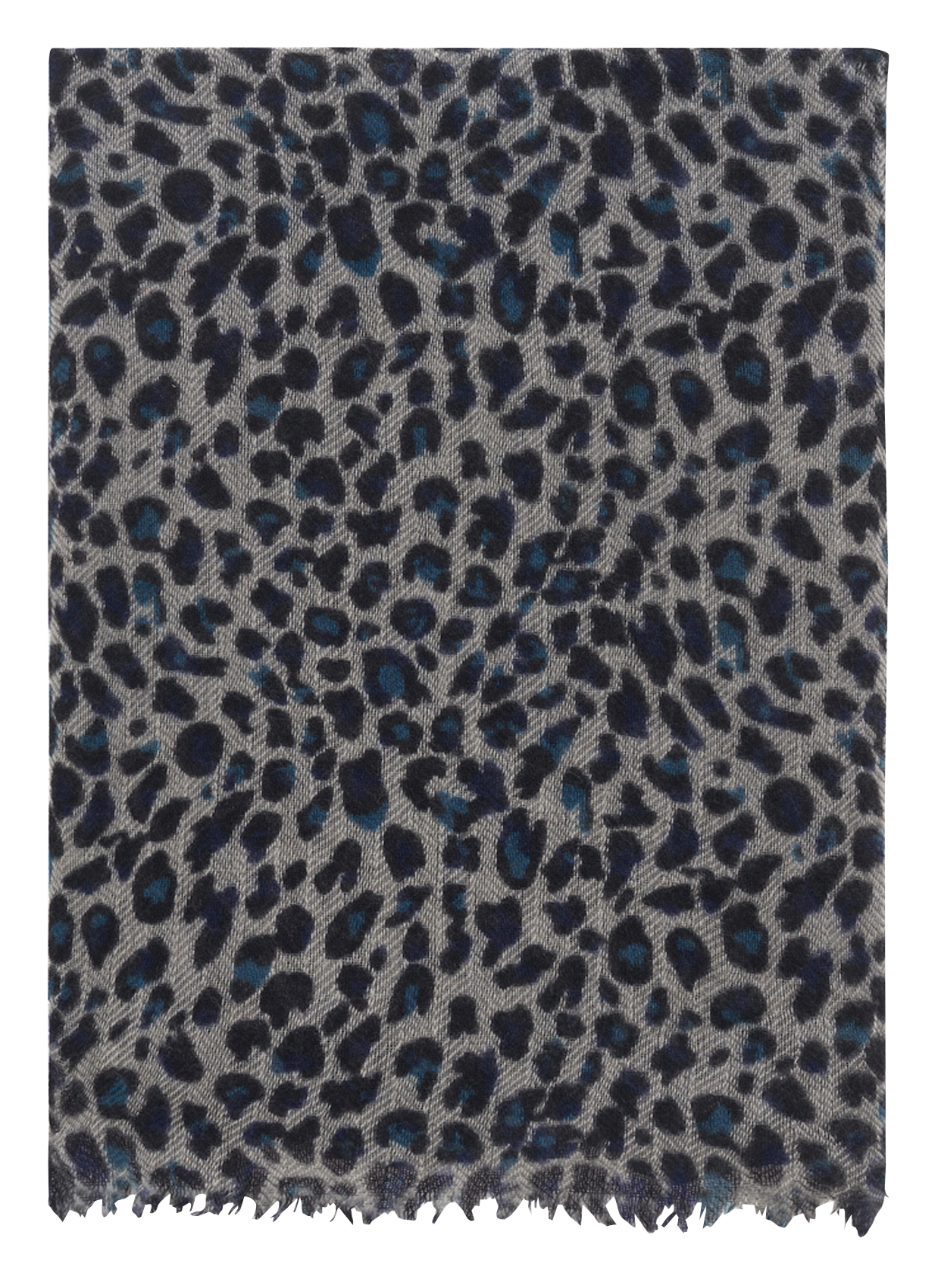 Echarpe en laine et cachemire GERARD DAREL Bleu