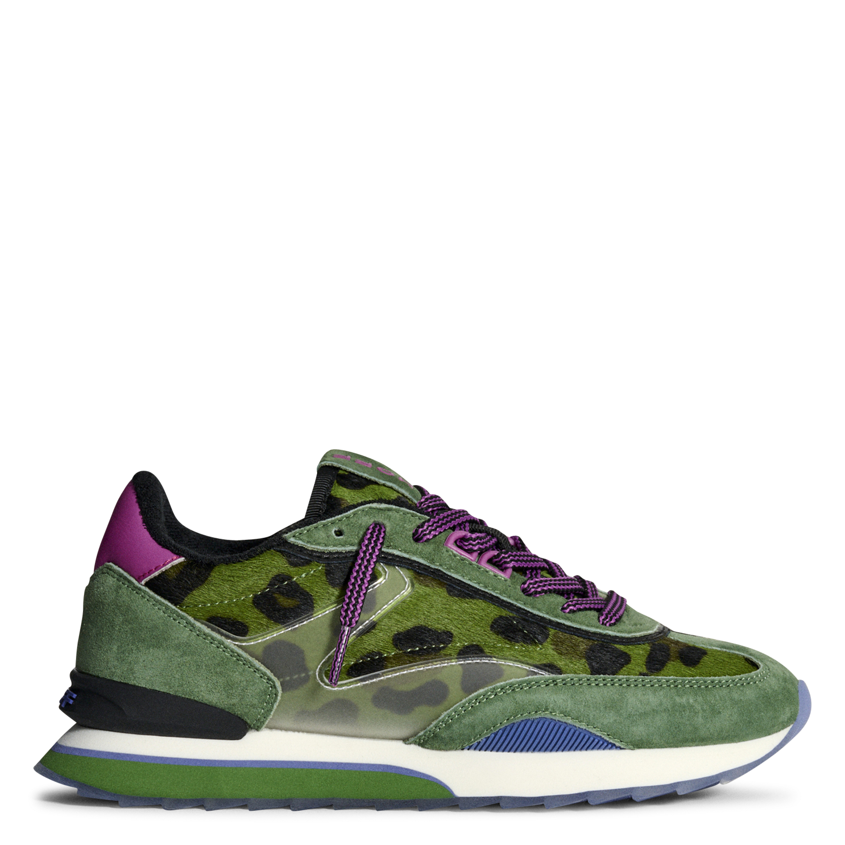 Low-top printed sneakers HOFF Green