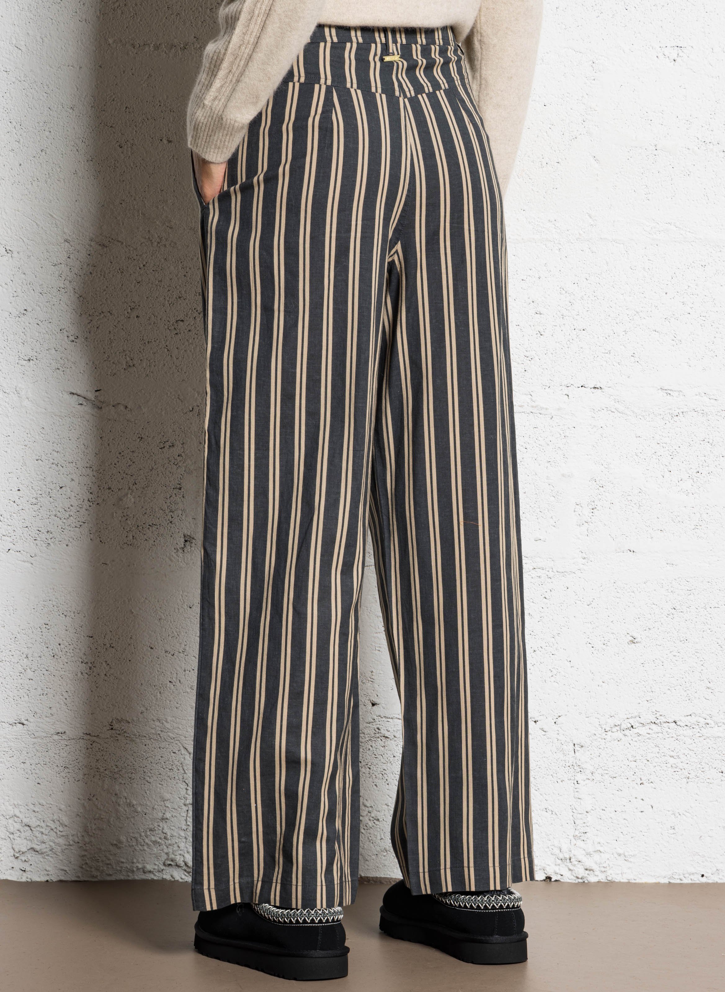 Pantalon large en coton mélangé BILLABONG Noir