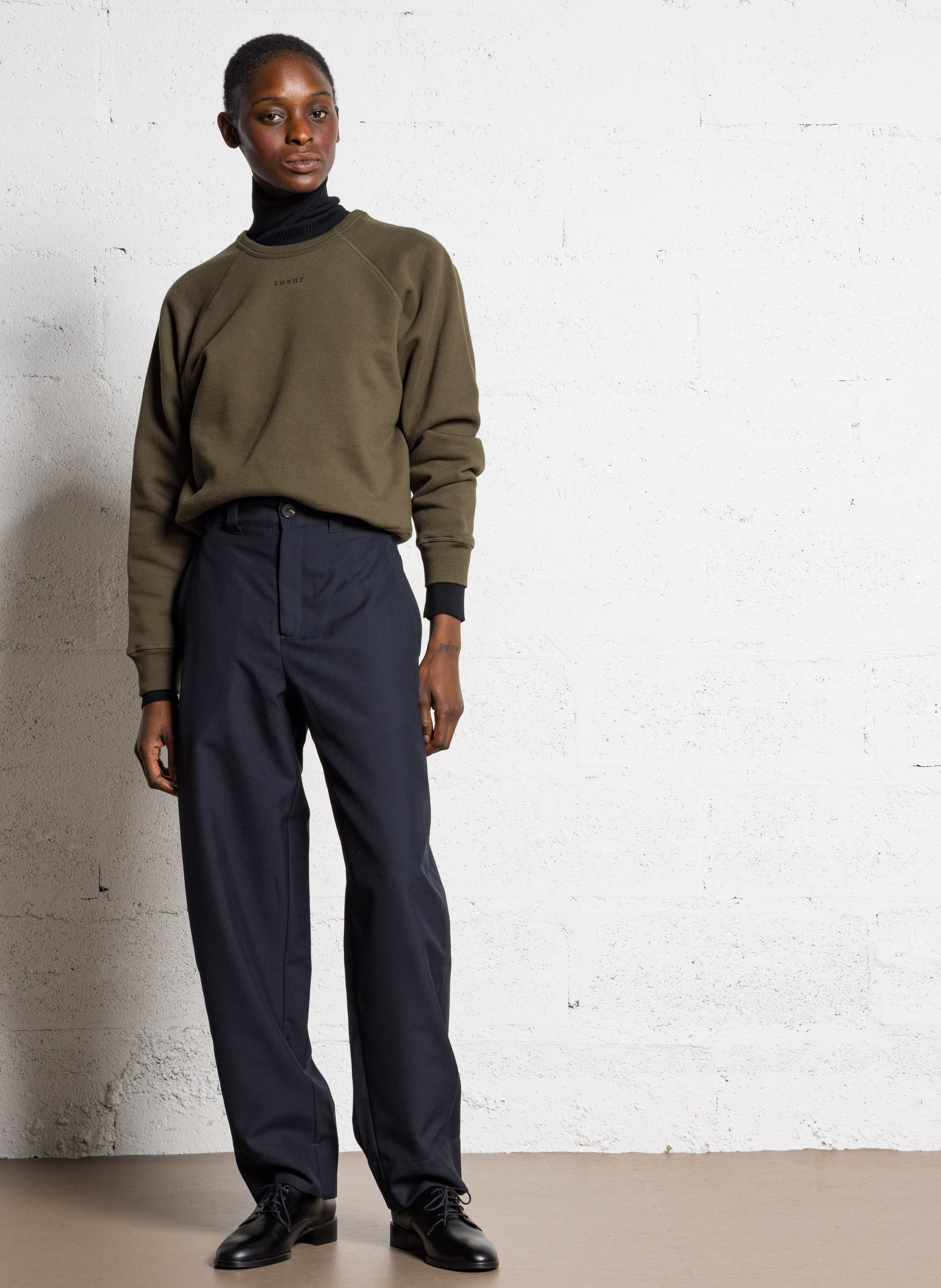 Derbies en cuir BOCAGE Noir