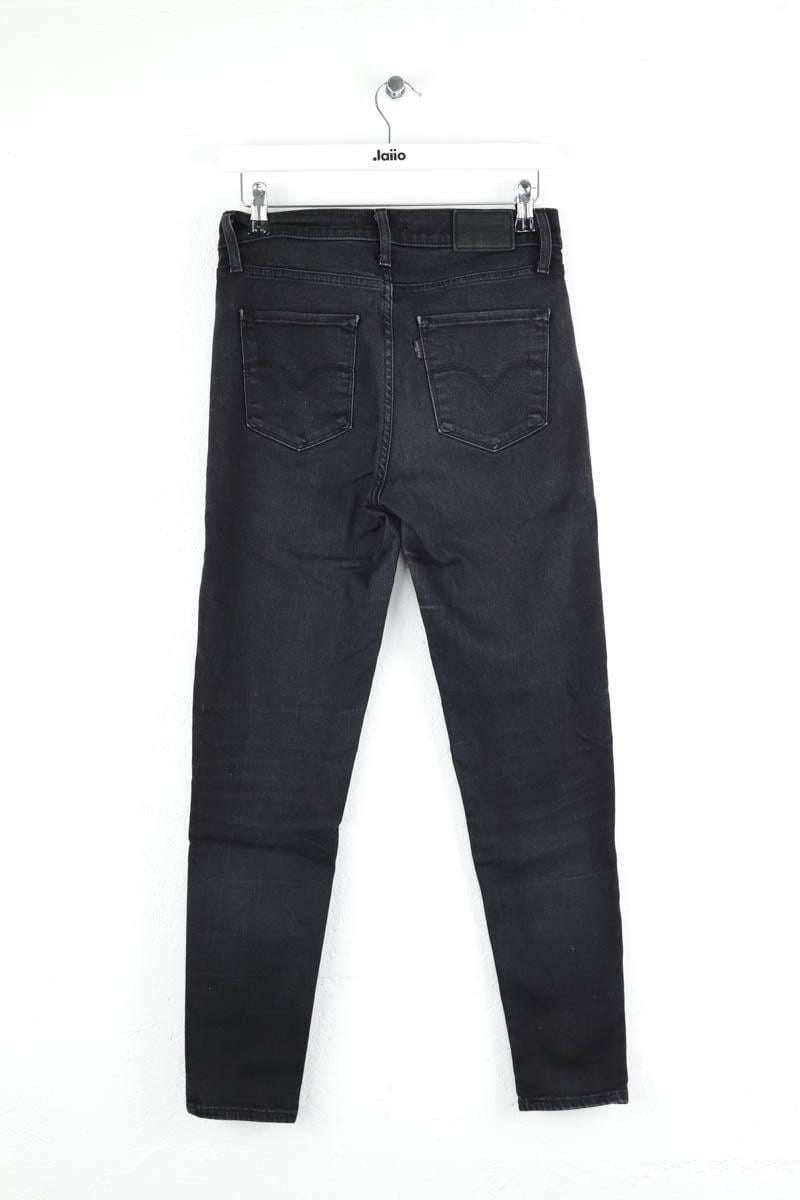 Cotton skinny jeans LEVI'S - Seconde main Black