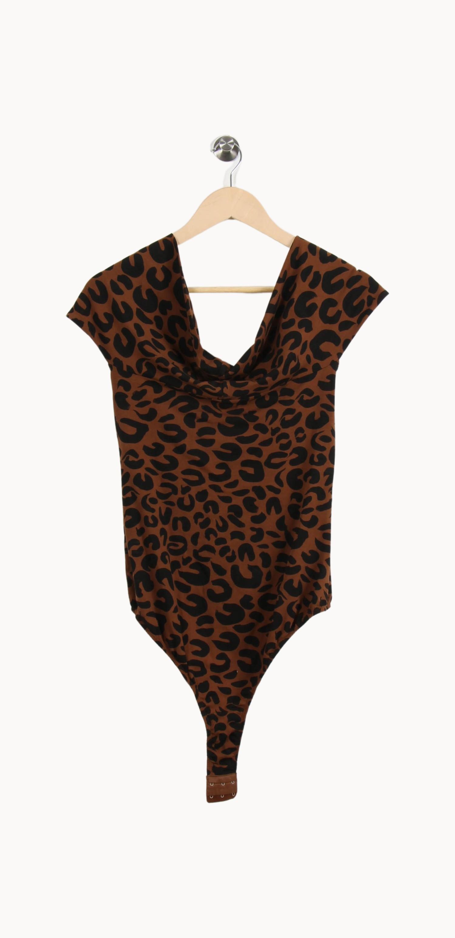 Top & tank top MAKE MY LEMONADE - Seconde Main Brown