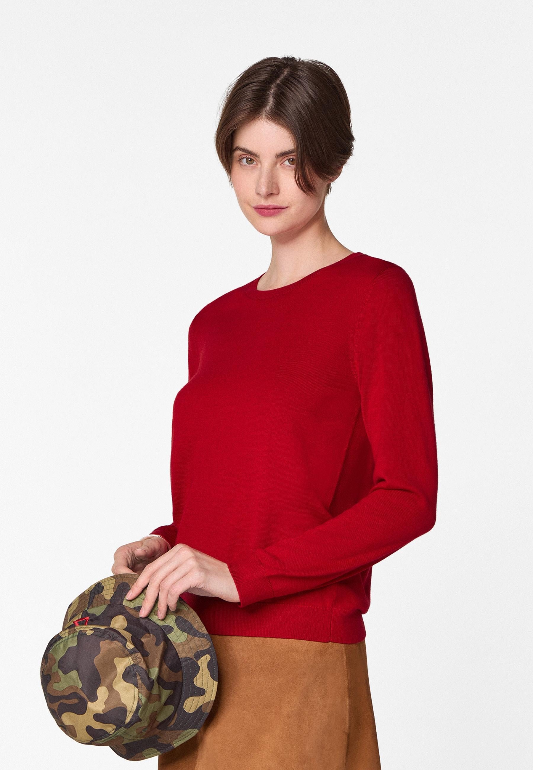 Merino wool sweater RODIER Red