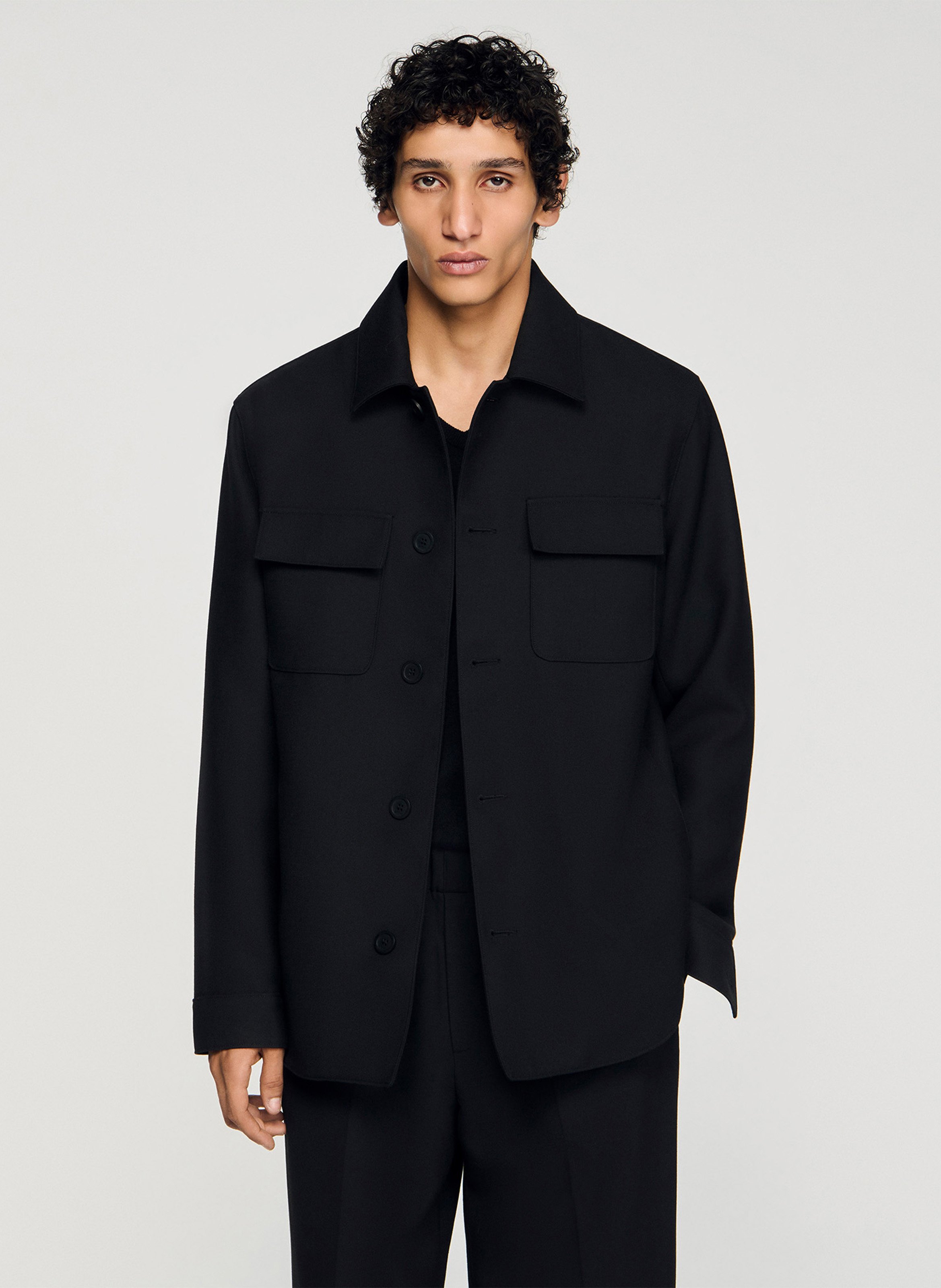 Surchemise col classique SANDRO