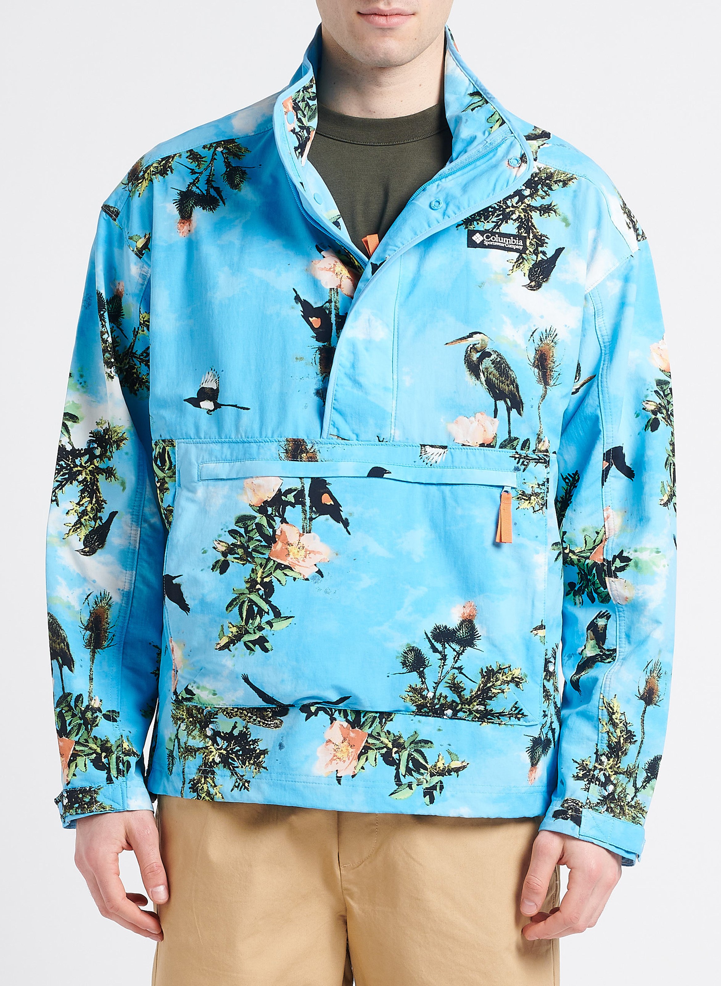 Veste col montant ample COLUMBIA Bleu