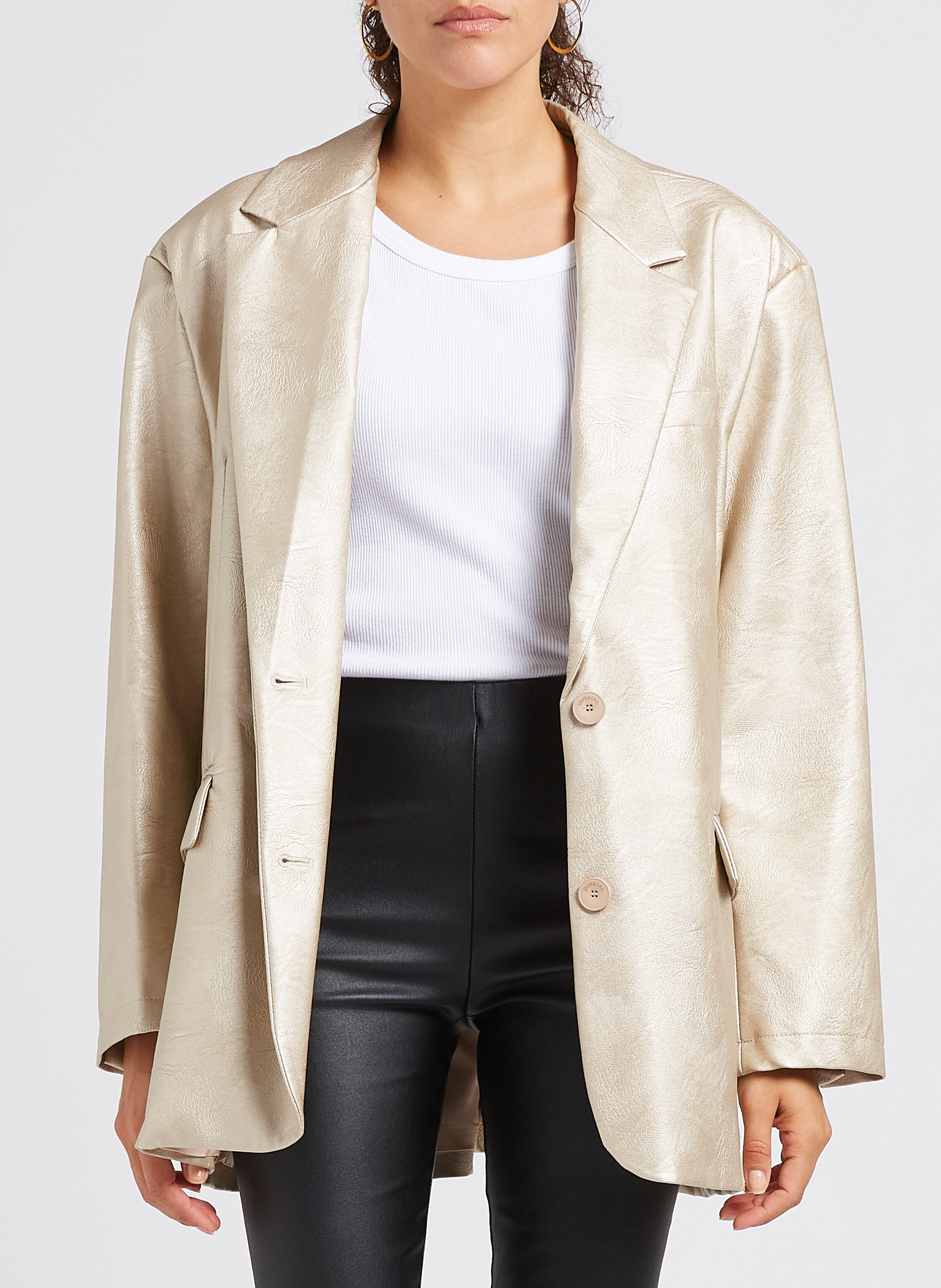 Veste blazer oversize  IMPERIAL Doré