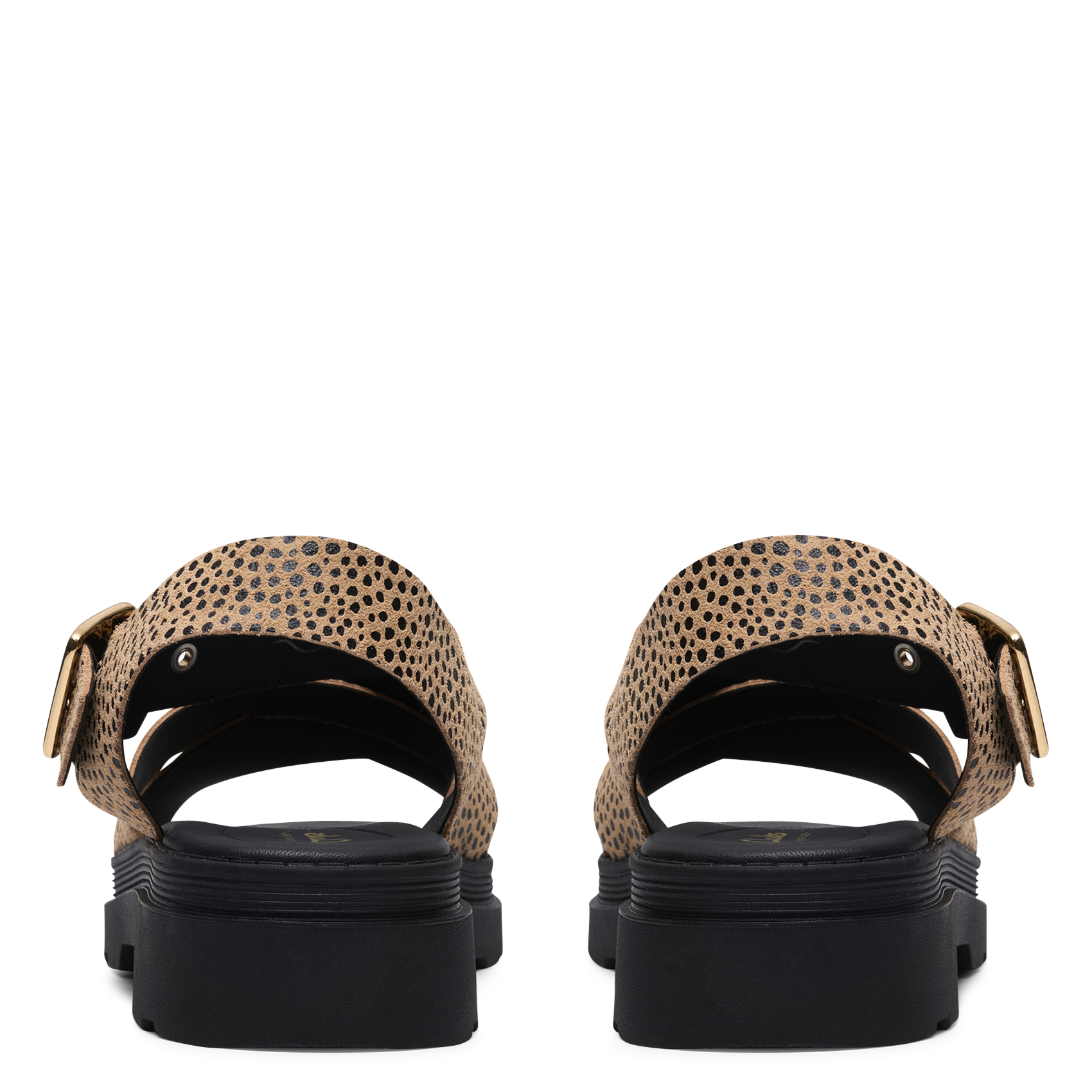 Fabia leather wedge sandals CLARKS Multicolored