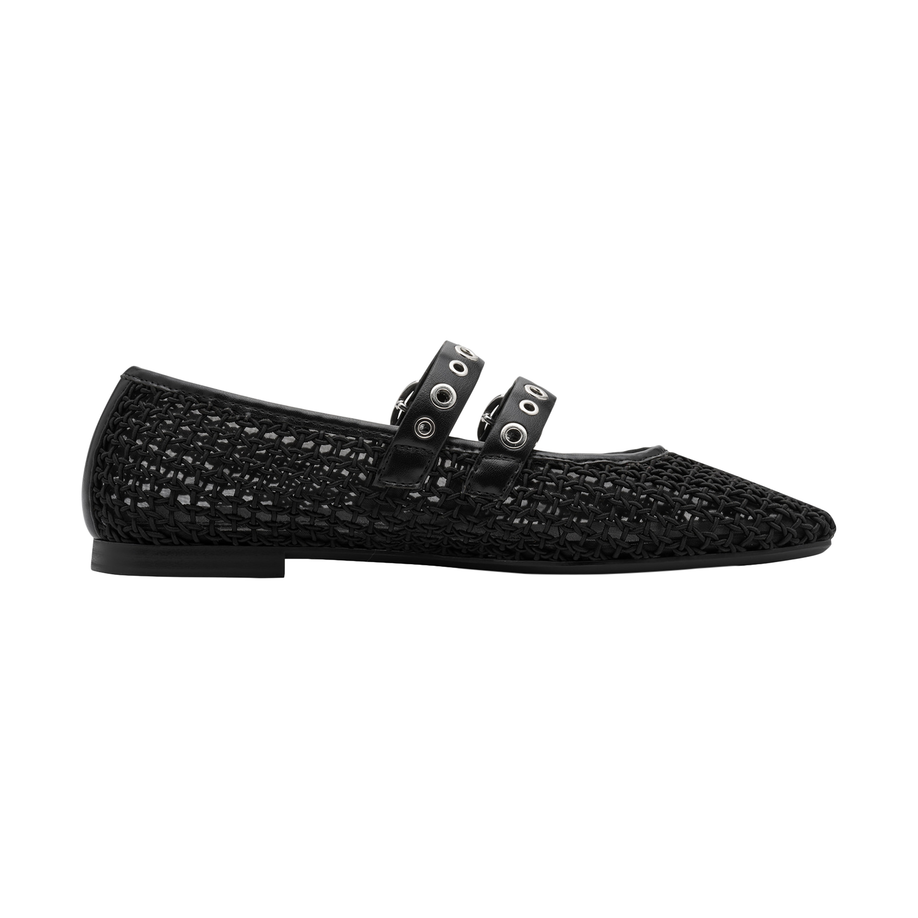 Slip-on ballet flats TAMARIS Black