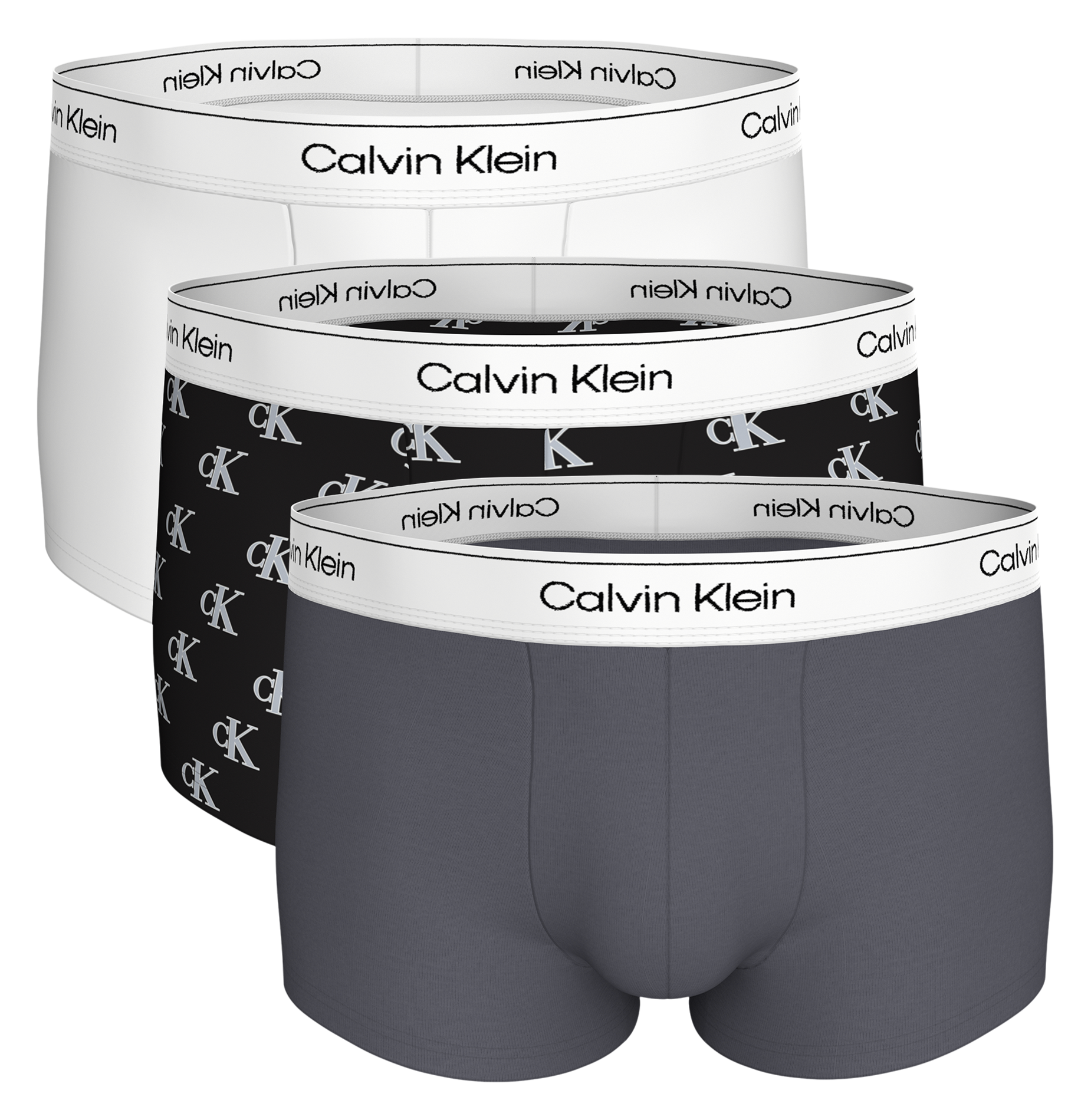 3er-Pack Boxershorts aus Baumwoll-Mix CALVIN KLEIN UNDERWEAR