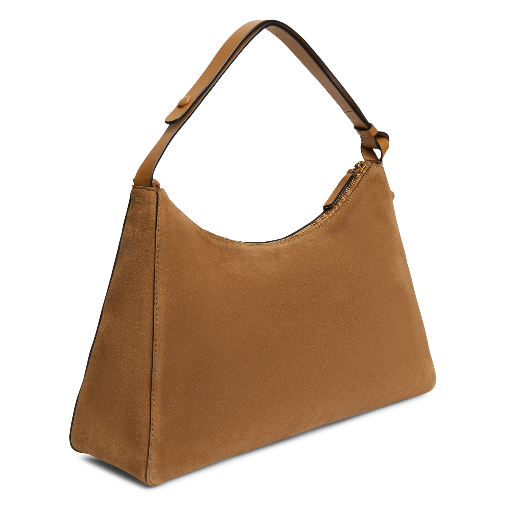 Velvet handbag TOMMY HILFIGER Brown