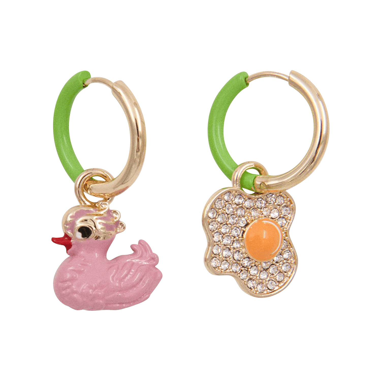 Dangle earrings ESSENTIEL ANTWERP Golden