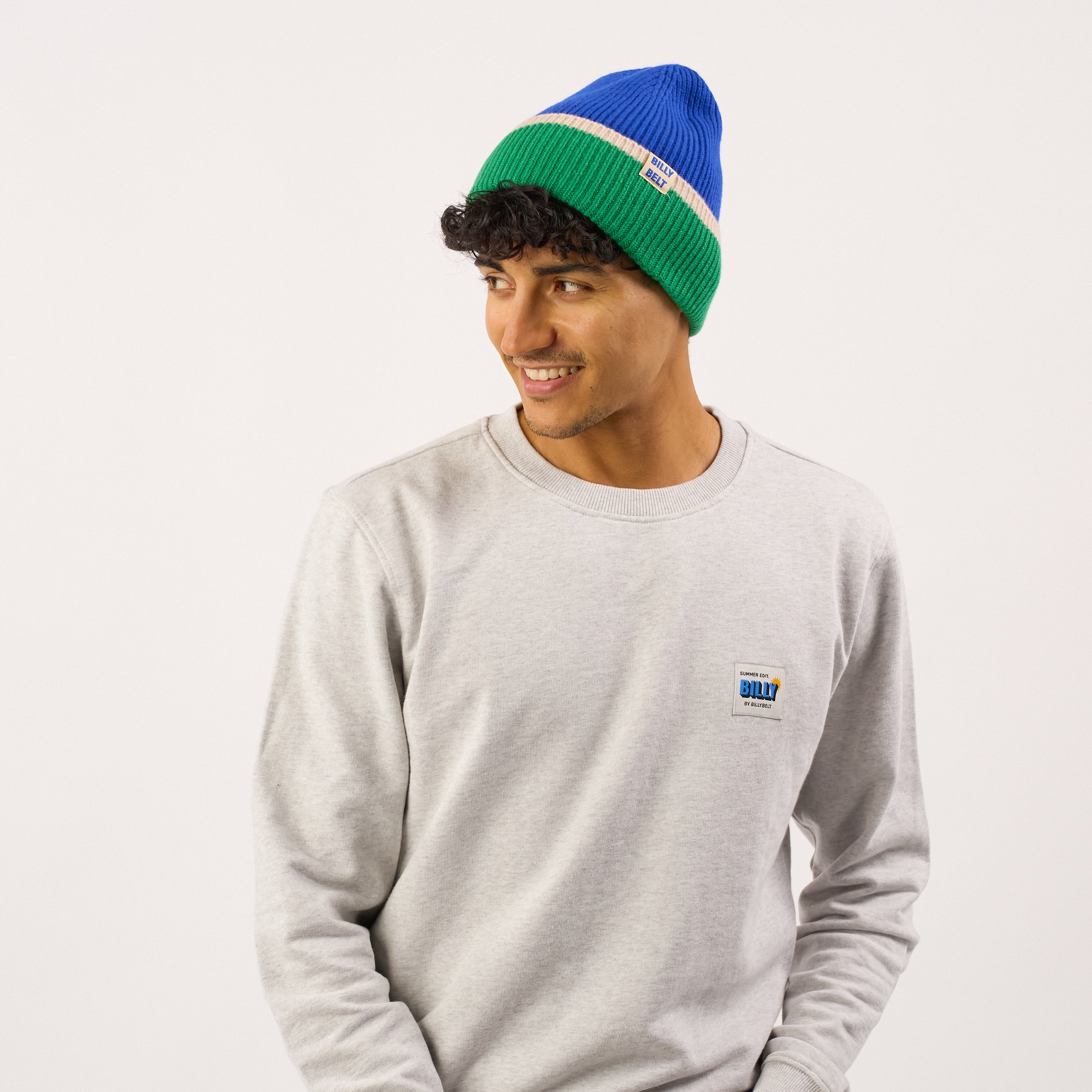 Wool hat BILLYBELT Blue