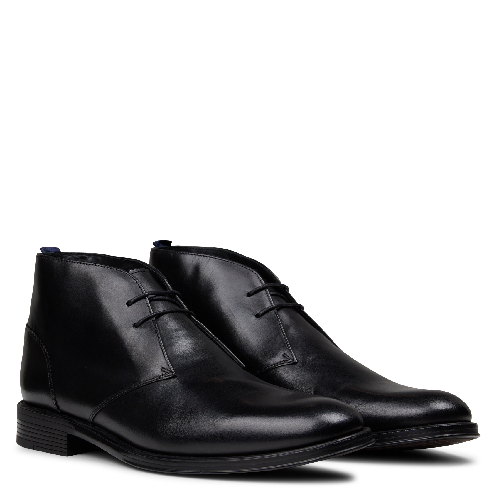 Leren boots PAUL SMITH Zwart