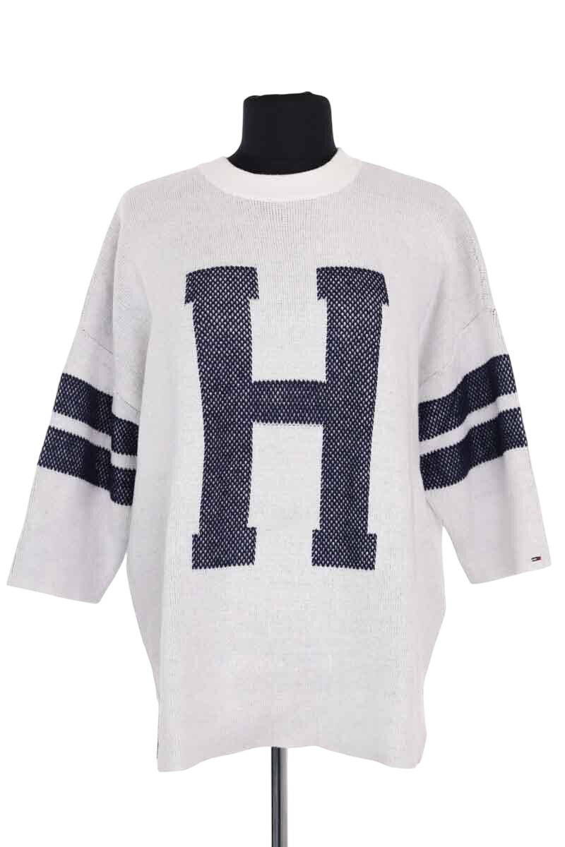 Pull TOMMY HILFIGER - SECONDE MAIN Gris