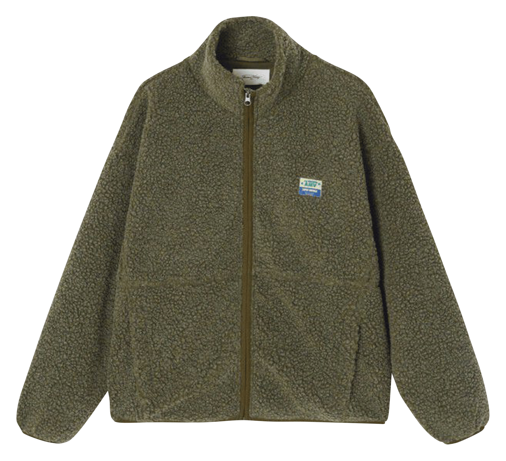 Zip-up fleece jacket HOKTOWN Varan chine