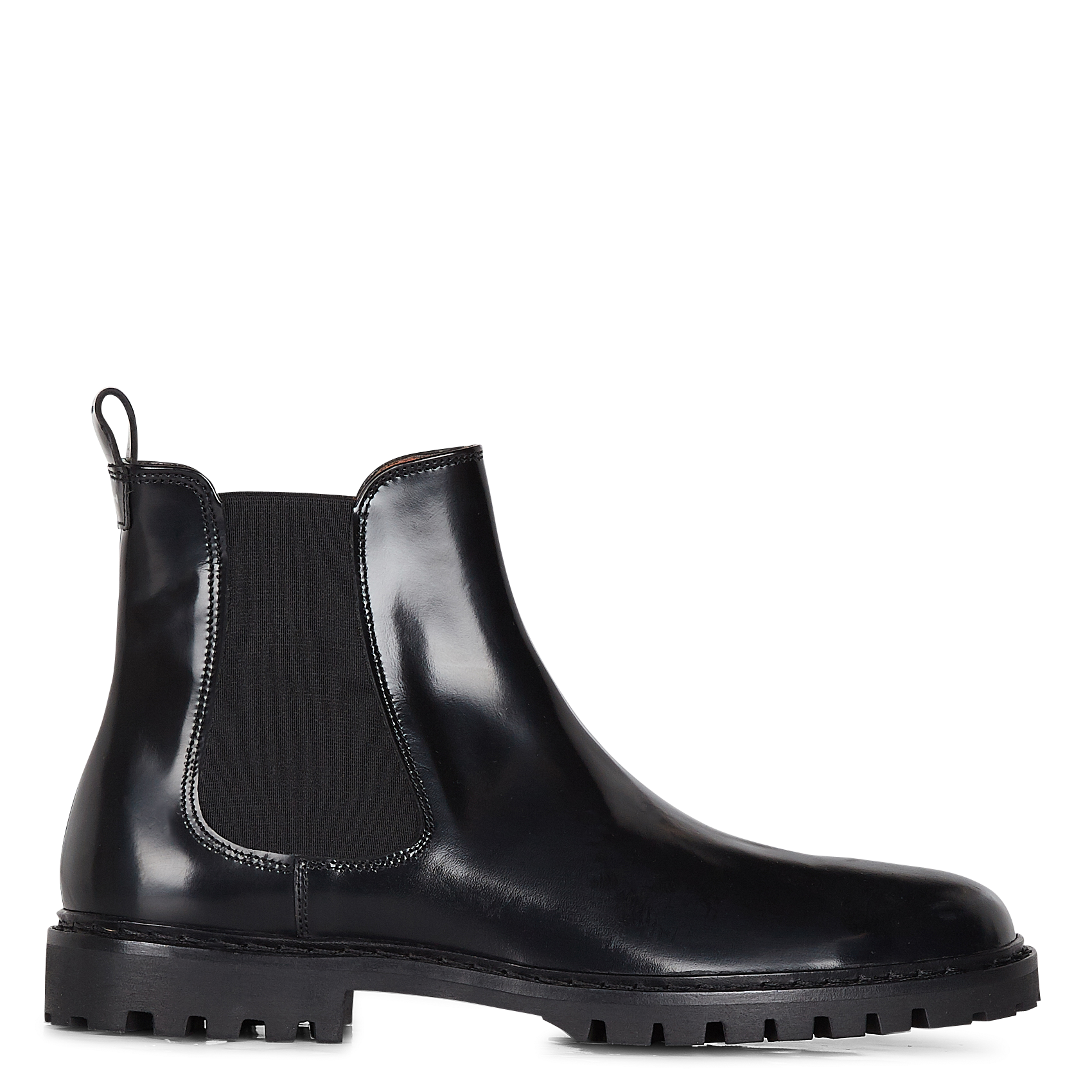 Smooth leather chelsea boots Noir Anthology Paris - Women 7488-POLIDO |  Place des Tendances