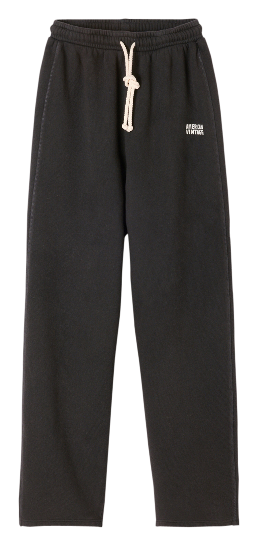 Cotton-blend track pants AMERICAN VINTAGE Black