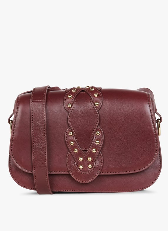 Red Leather shoulder bag