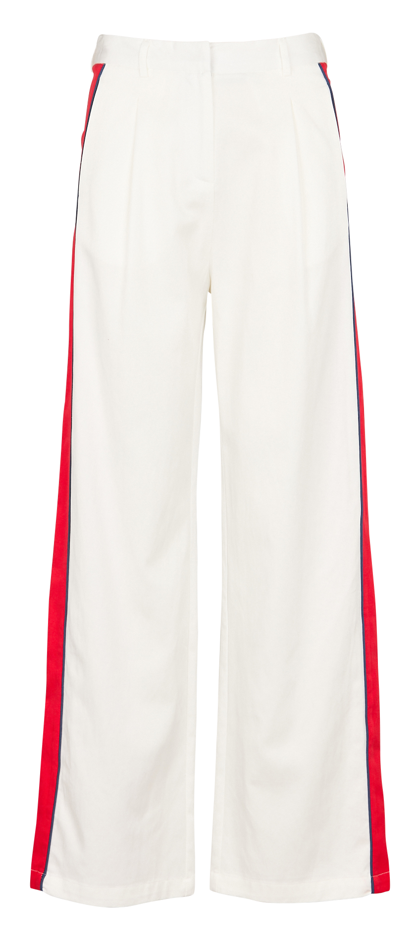 Bundfaltenhose Beige