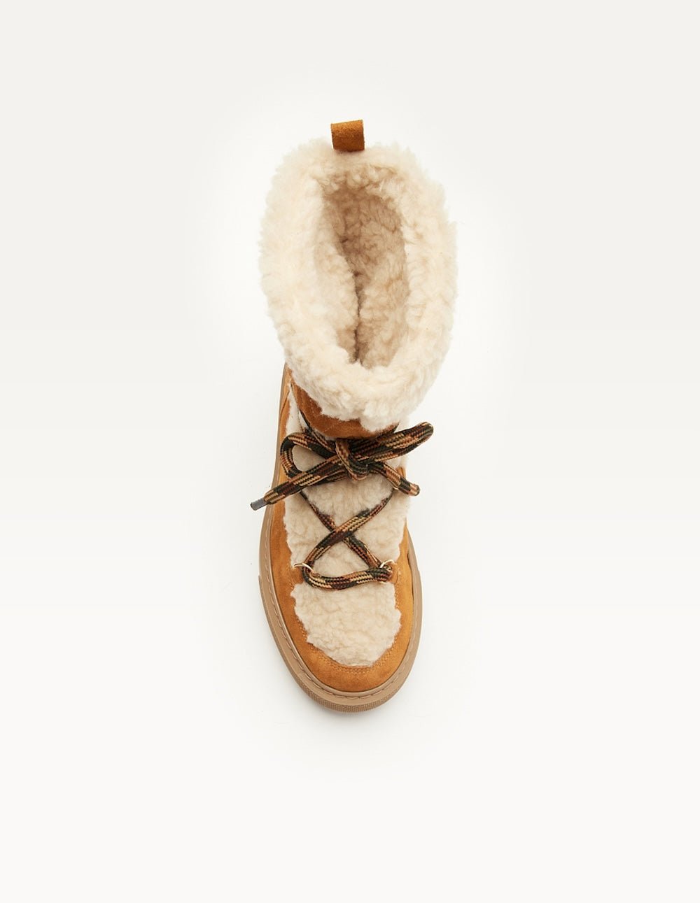 Suede fur-lined boots ODAJE EX. M.MOUSTACHE Brown