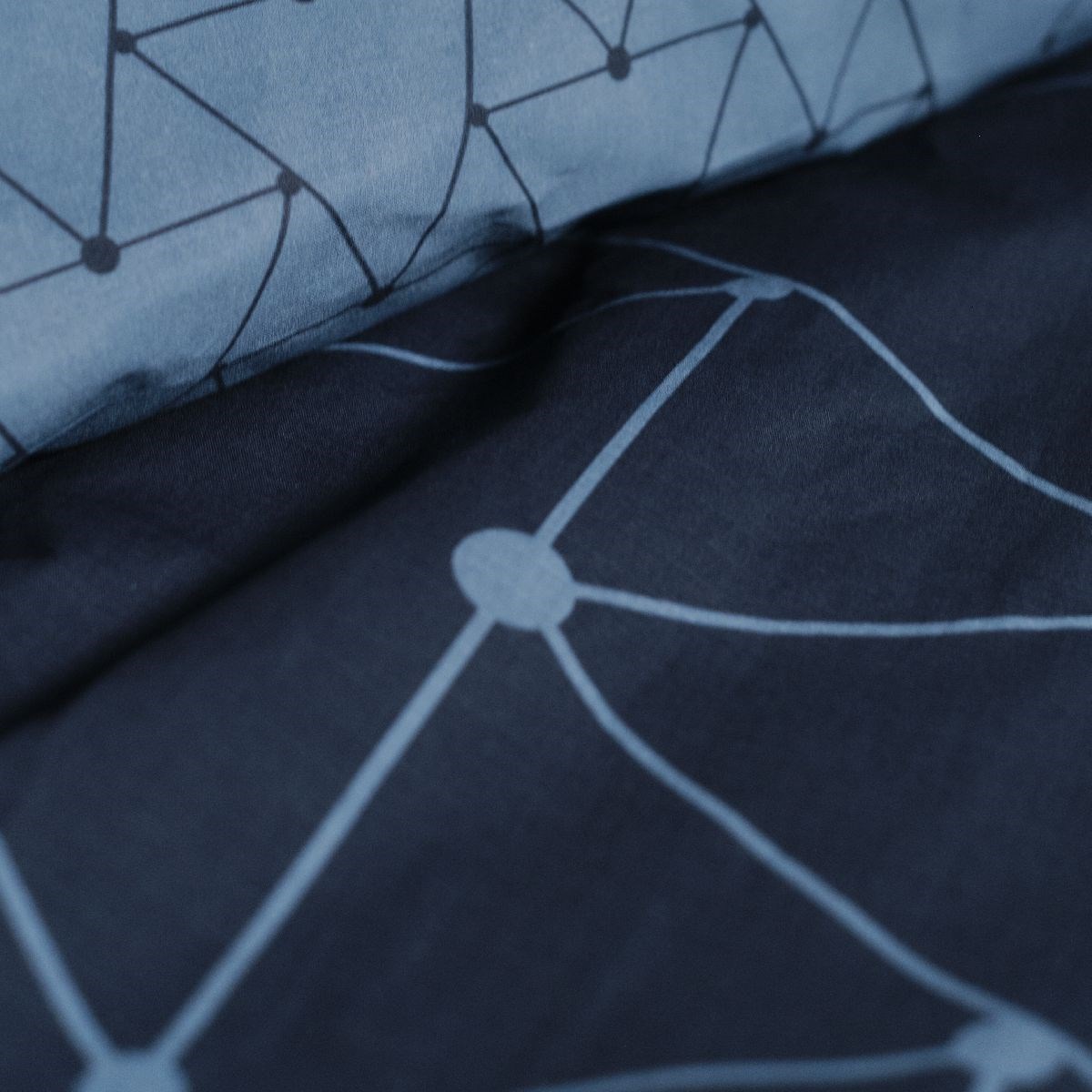 Cotton bedding set TODAY LINGE DE MAISON Blue